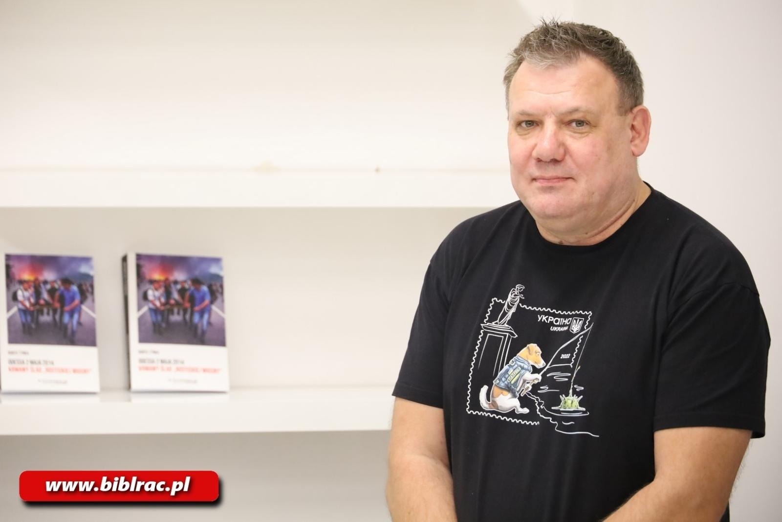 Zdjęcie w galerii na portalu naszraciborz.pl: Chłopcy, co wy narobiliście? Borys Tynka ponownie w Raciborzu wiadomości z regionu