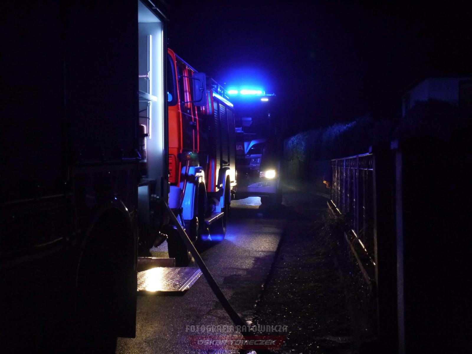 Zdjęcie w galerii na portalu naszraciborz.pl: Strażacka akcja przy Sadowej w Nędzy [FOTO] wiadomości z regionu