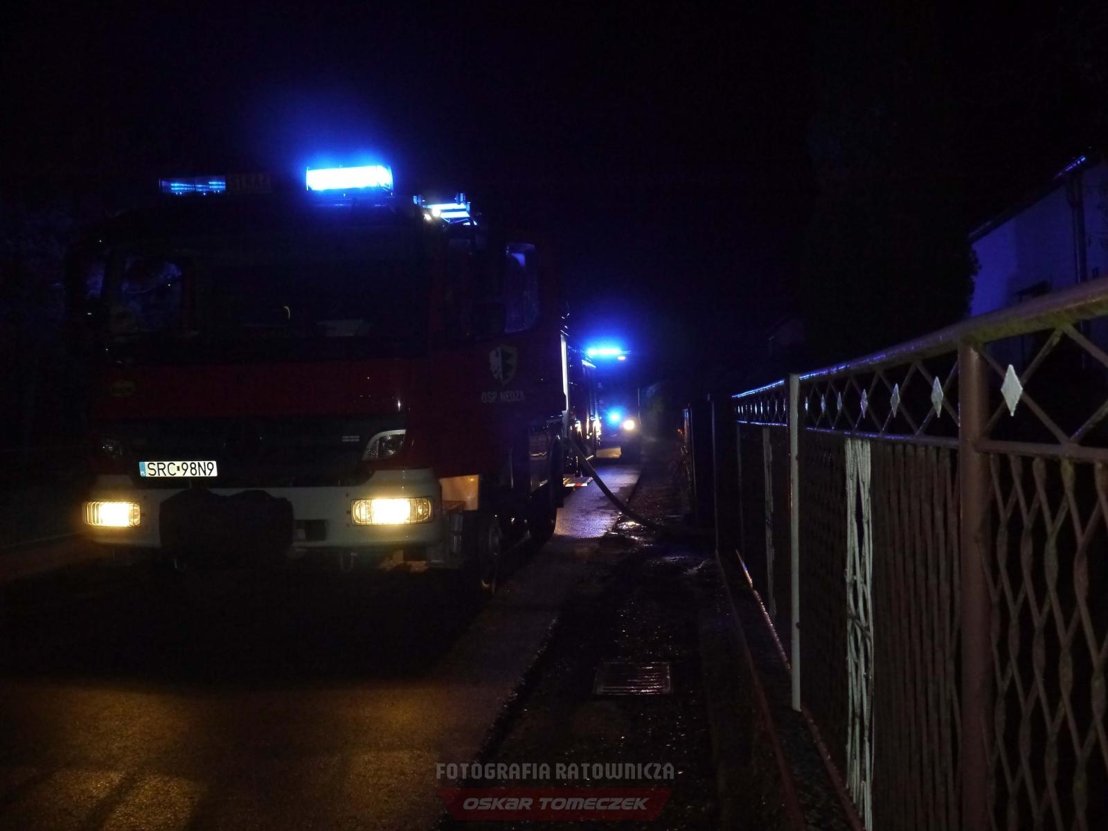 Zdjęcie w galerii na portalu naszraciborz.pl: Strażacka akcja przy Sadowej w Nędzy [FOTO] wiadomości z regionu