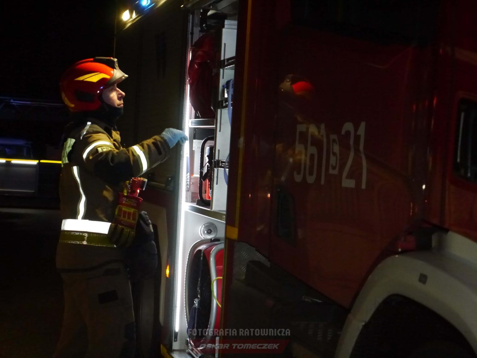 Zdjęcie w galerii na portalu naszraciborz.pl: Strażacka akcja przy Sadowej w Nędzy [FOTO] wiadomości z regionu