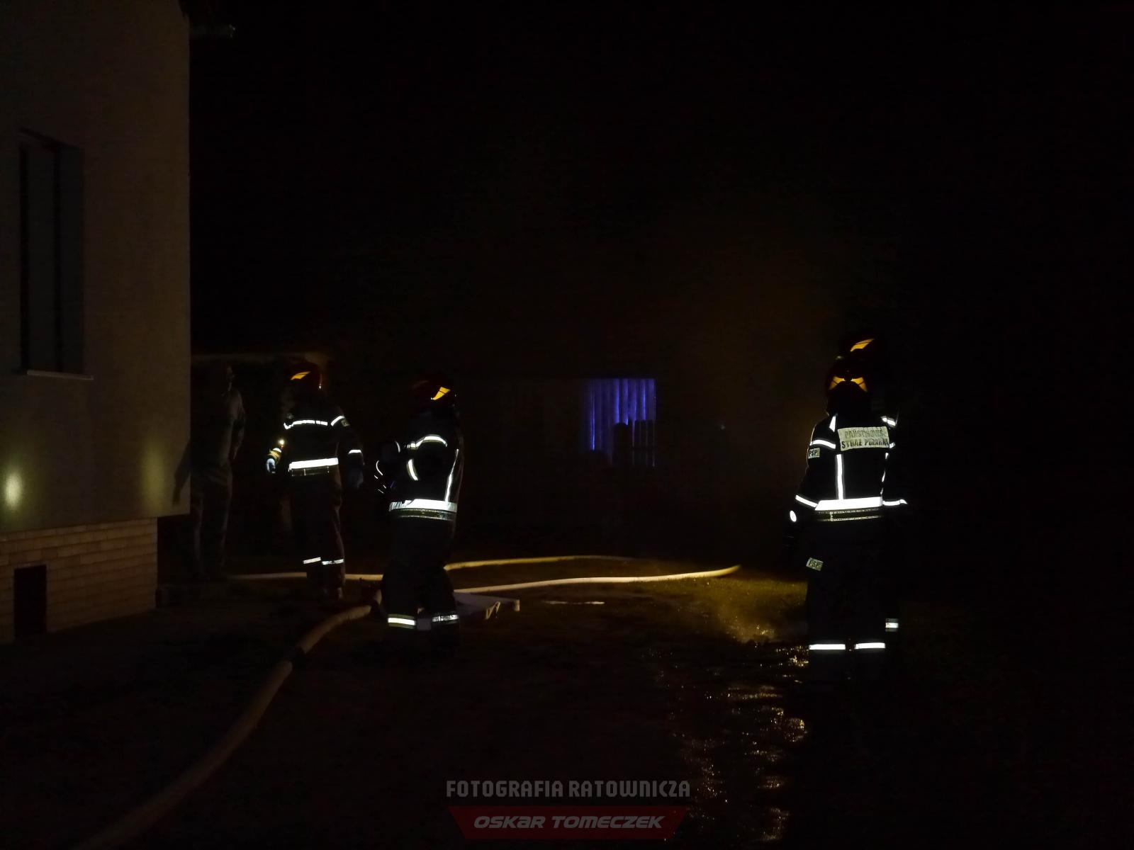 Zdjęcie w galerii na portalu naszraciborz.pl: Strażacka akcja przy Sadowej w Nędzy [FOTO] wiadomości z regionu