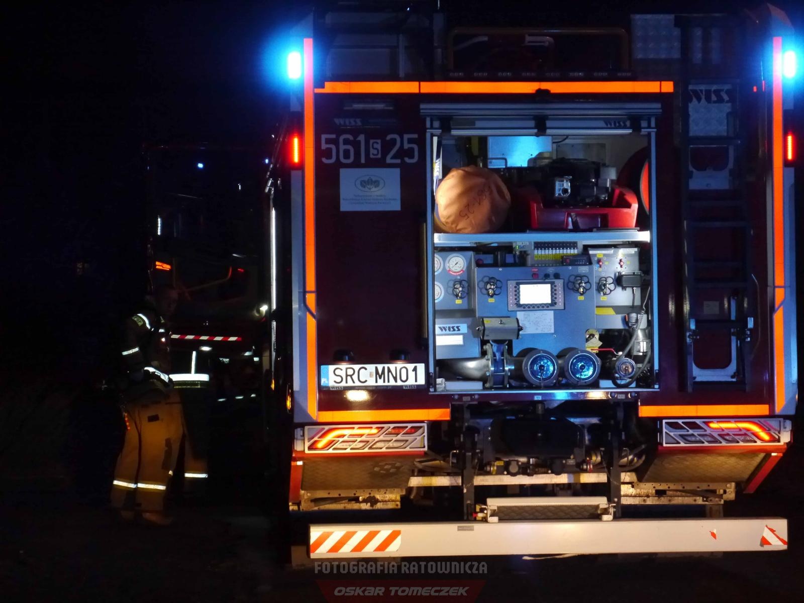 Zdjęcie w galerii na portalu naszraciborz.pl: Strażacka akcja przy Sadowej w Nędzy [FOTO] wiadomości z regionu