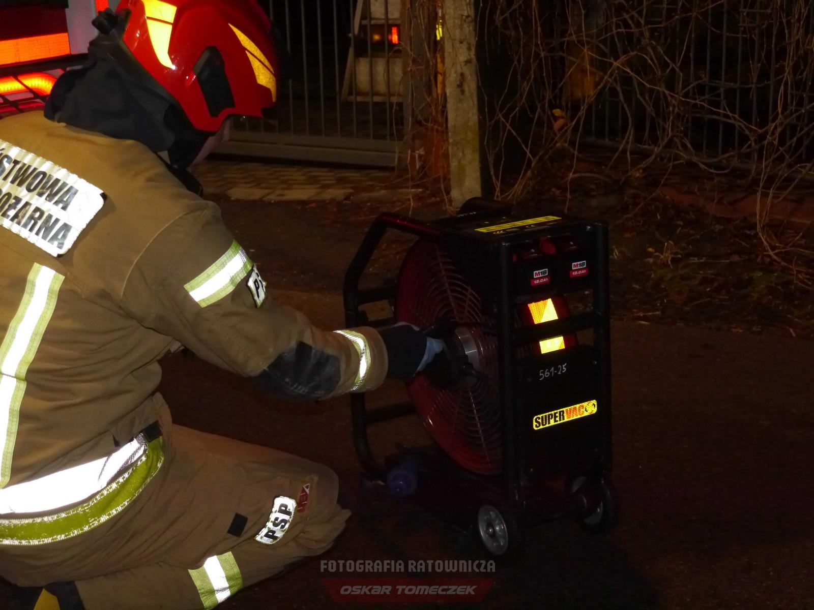 Zdjęcie w galerii na portalu naszraciborz.pl: Strażacka akcja przy Sadowej w Nędzy [FOTO] wiadomości z regionu