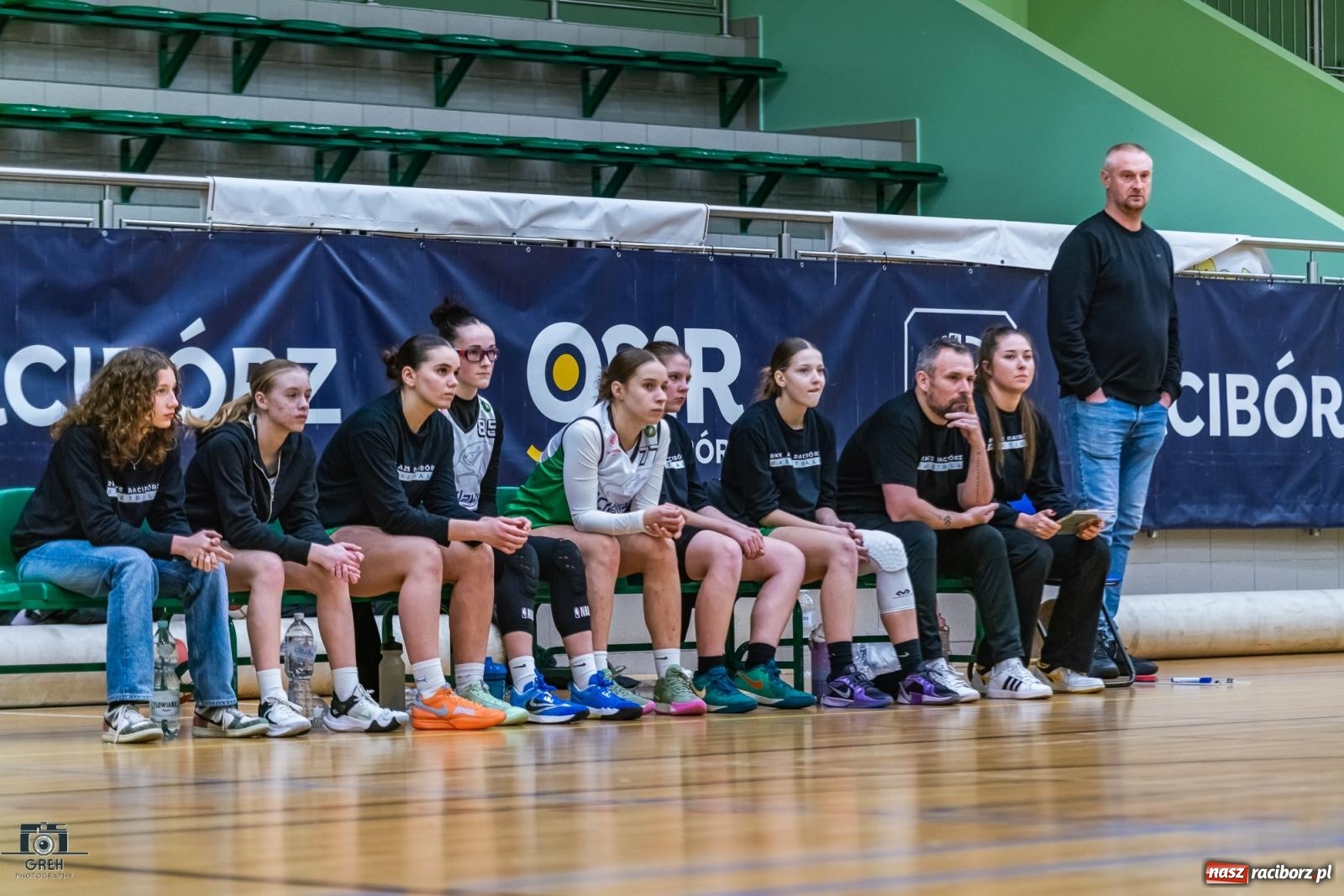 Zdjęcie w galerii na portalu naszraciborz.pl: Na zawale, albo wcale. Kolejna wygrana RKK AZS Racibórz [FOTO i WIDEO] wiadomości z regionu