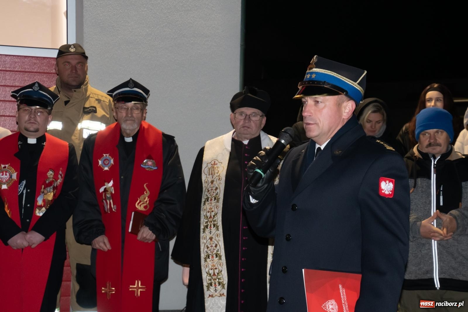 Zdjęcie w galerii na portalu naszraciborz.pl: Od przyczepy z pompą do nowego Volvo. Wielkie święto w OSP Żerdziny wiadomości z regionu