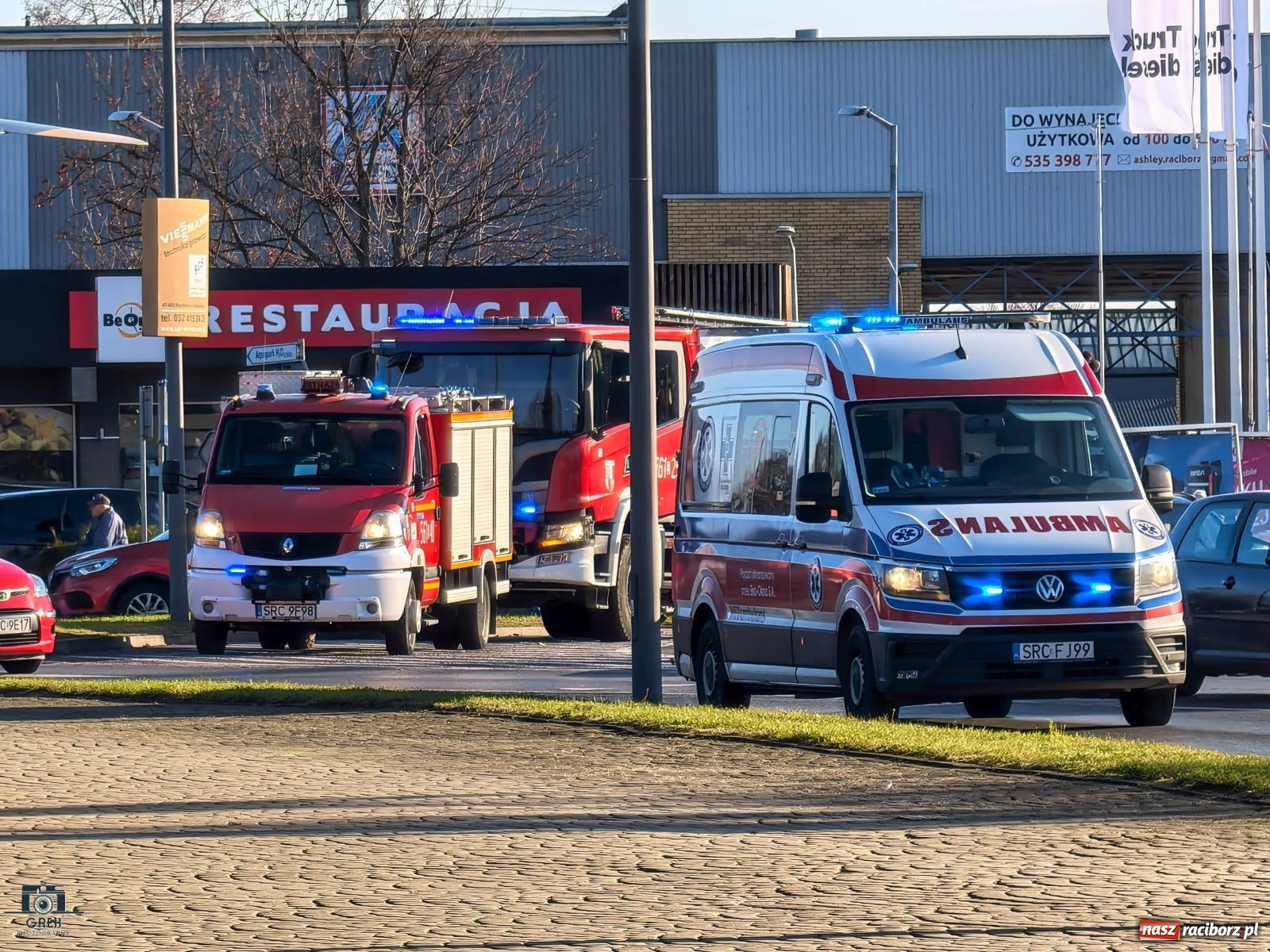 Zdjęcie w galerii na portalu naszraciborz.pl: Roczny chłopczyk oparzył się wrzątkiem. Interweniował śmigłowiec LPR [FOTO i WIDEO] wiadomości z regionu