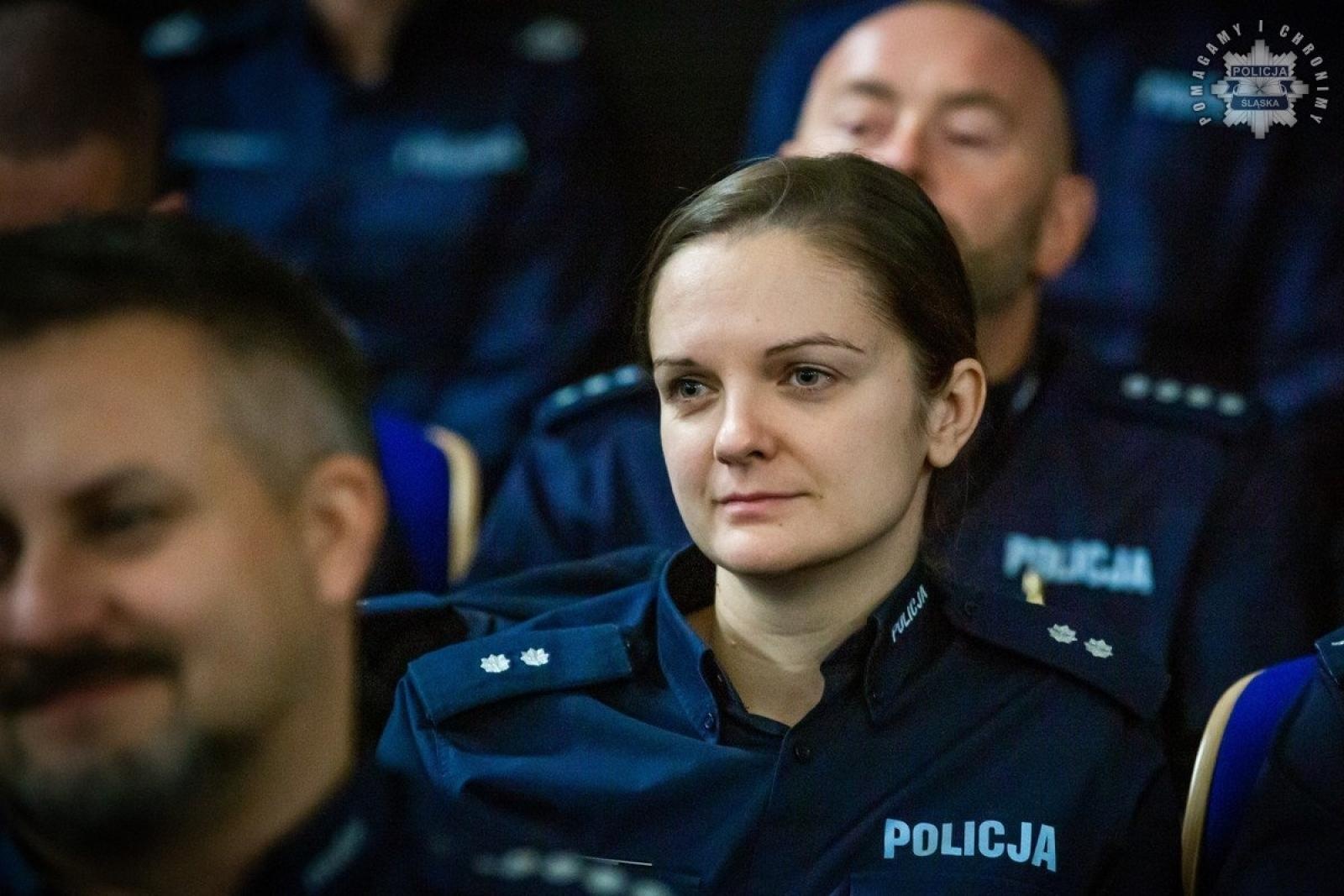 Zdjęcie w galerii na portalu naszraciborz.pl: Konferencja Barierom na przekór w komendzie wojewódzkiej w Katowicach wiadomości z regionu