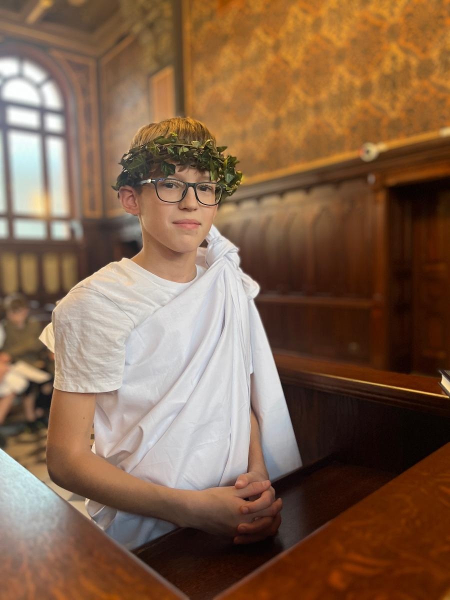 Zdjęcie w galerii na portalu naszraciborz.pl: Rozprawa na Olimpie. Uczniowie z SP 1 w sądzie wiadomości z regionu