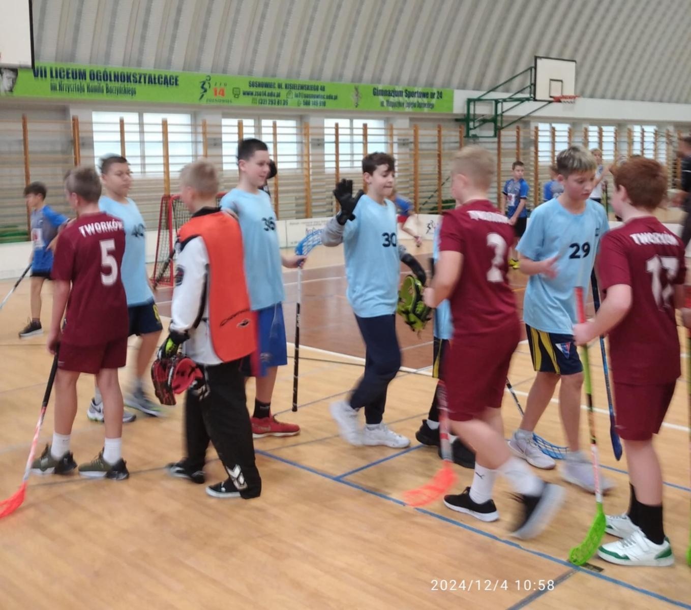 Zdjęcie w galerii na portalu naszraciborz.pl: Unihokej. Ważne osiągnięcie uczniów z Tworkowa wiadomości z regionu