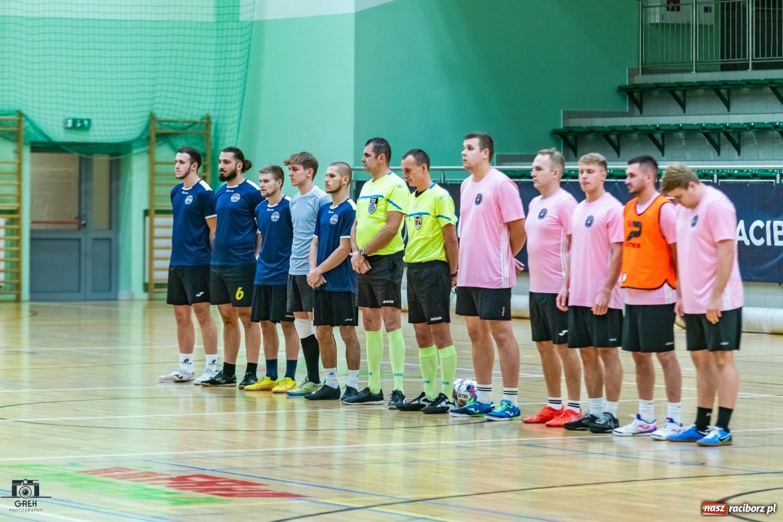 Zdjęcie w galerii na portalu naszraciborz.pl: HLPN. Wyrównane pojedynki na parkiecie hali przy Łąkowej [FOTO] wiadomości z regionu