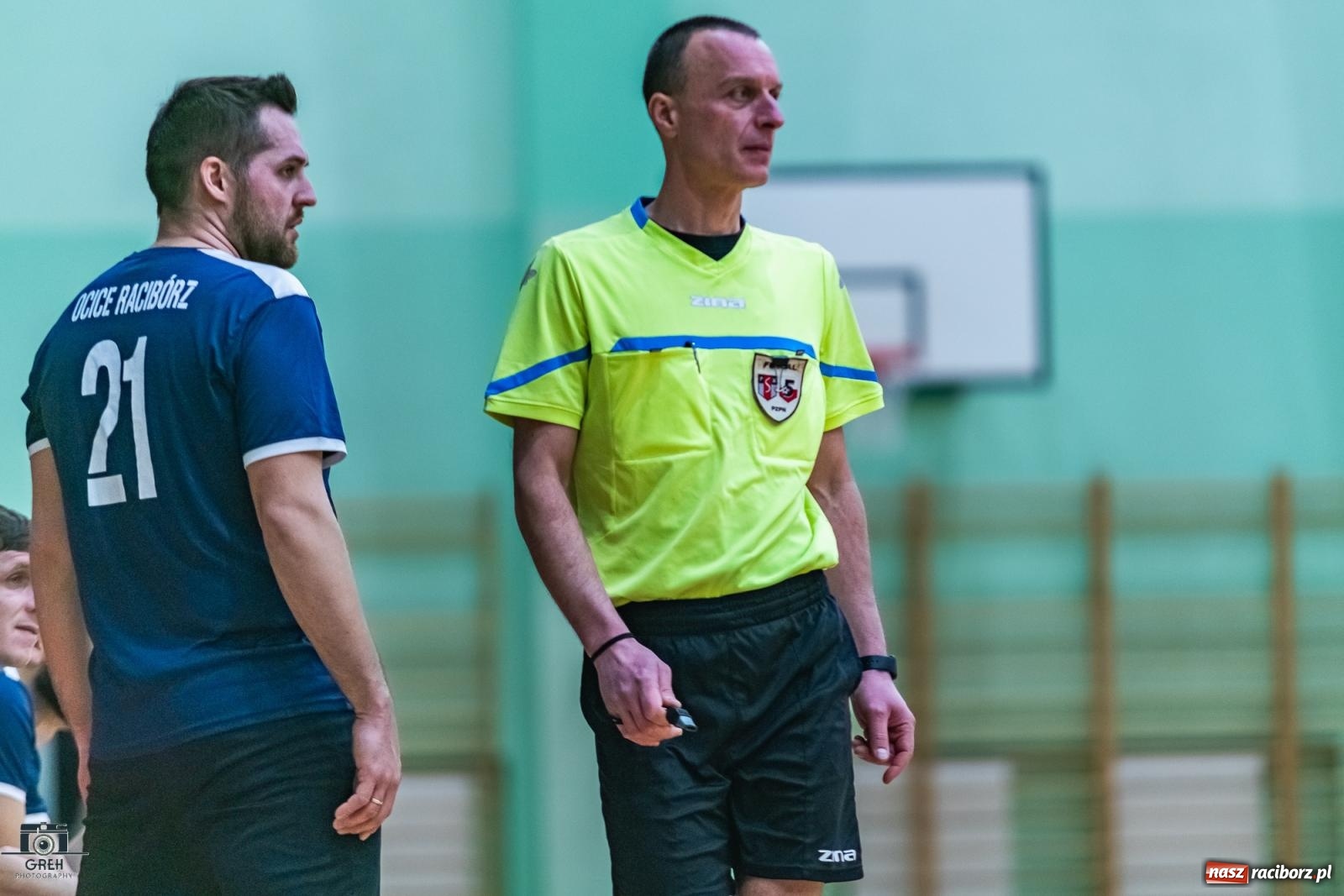 Zdjęcie w galerii na portalu naszraciborz.pl: HLPN. Wyrównane pojedynki na parkiecie hali przy Łąkowej [FOTO] wiadomości z regionu