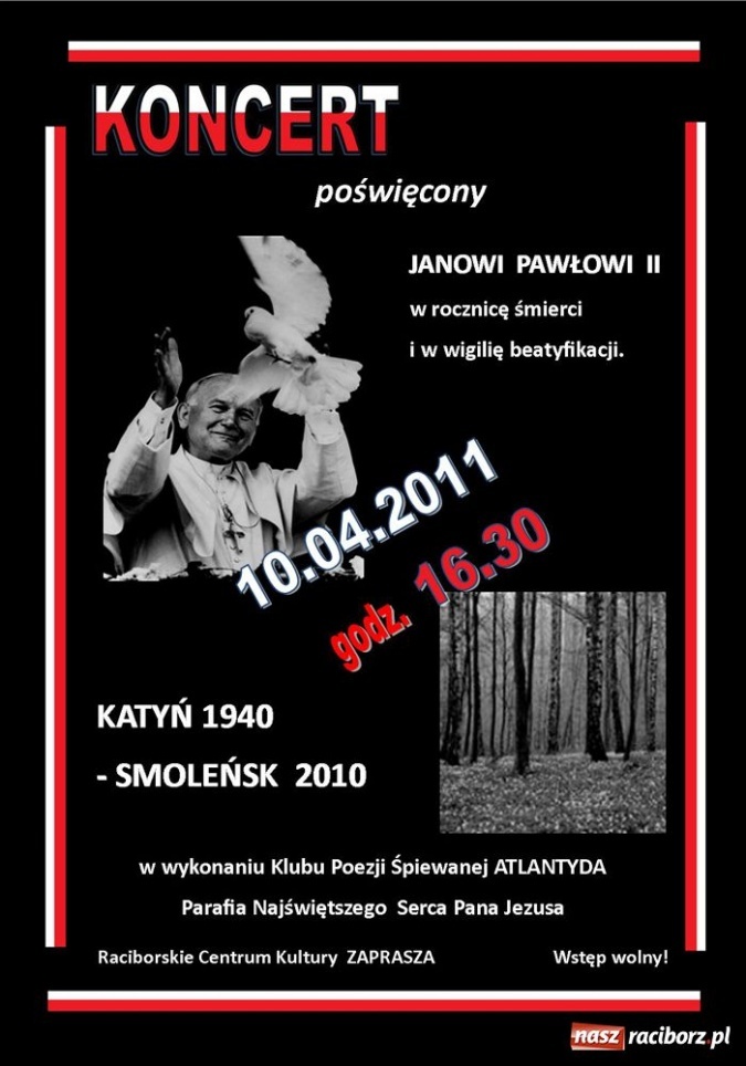 Zdjęcie w galerii na portalu naszraciborz.pl: W rocznicę śmierci i wigilię beatyfikacji wiadomości z regionu