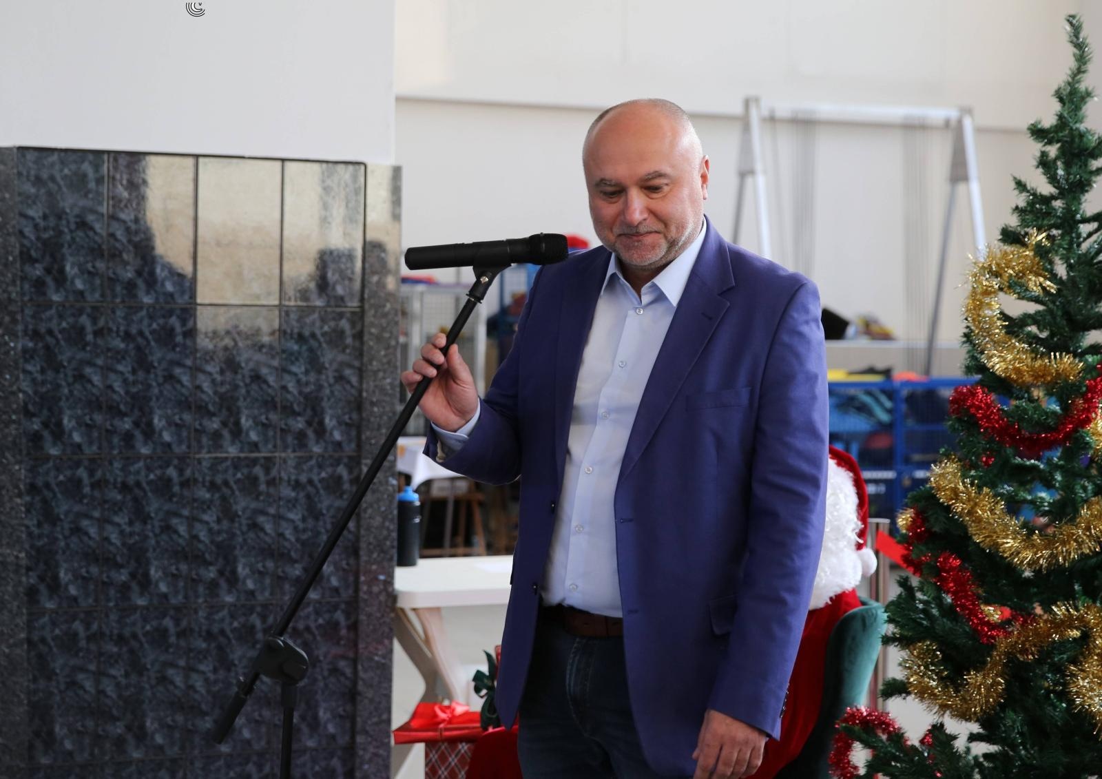 Zdjęcie w galerii na portalu naszraciborz.pl: Mikołajkowa sobota w ZSOMS. Zawody i jarmark z Natalią Tul wiadomości z regionu