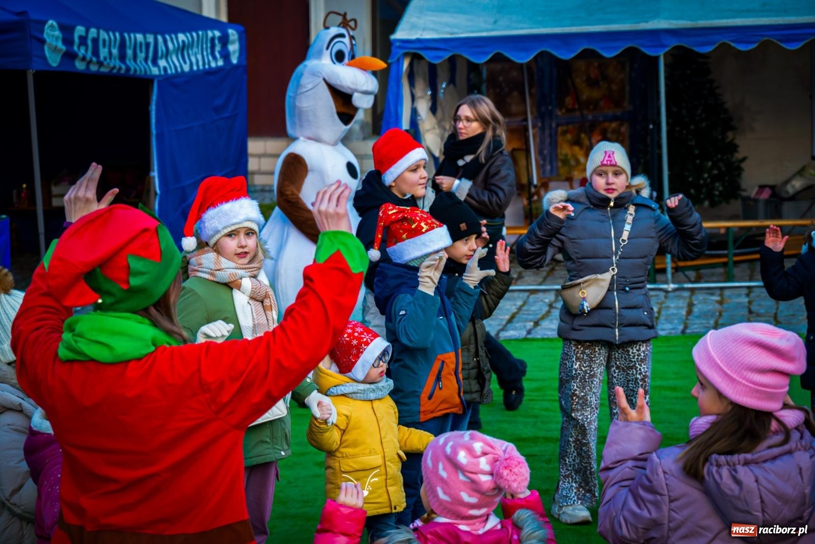 Zdjęcie w galerii na portalu naszraciborz.pl: W Krzanowicach uroczyście rozświetlono choinkę [FOTO i WIDEO] wiadomości z regionu