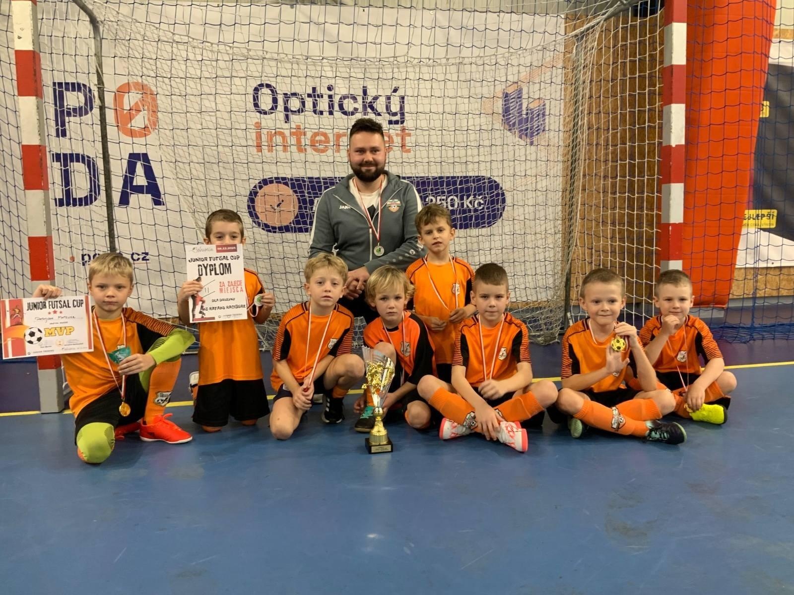 Zdjęcie w galerii na portalu naszraciborz.pl: Junior Futsal Cup. Turniej dla rocznika 2017 za nami [FOTO] wiadomości z regionu