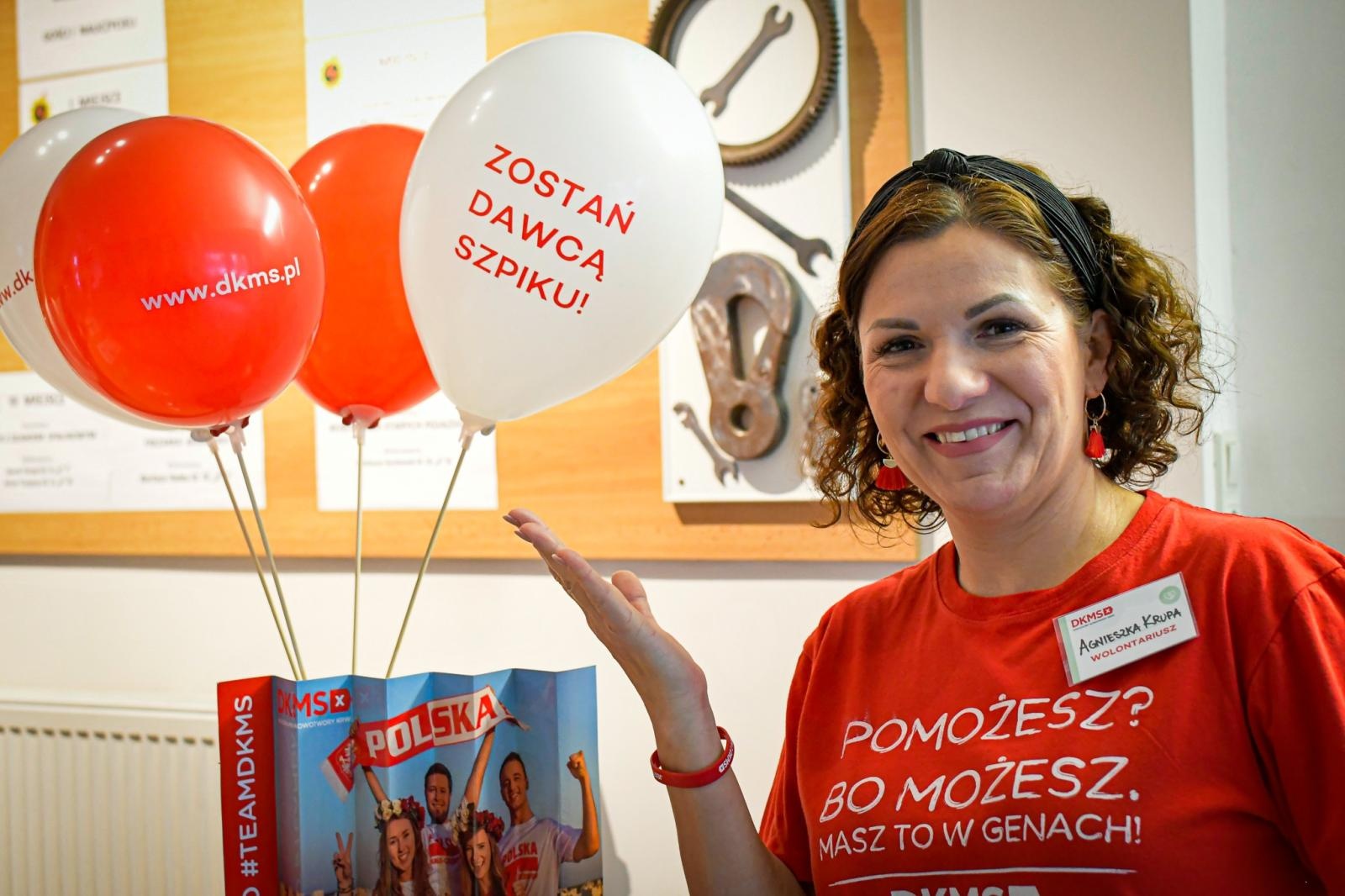 Zdjęcie w galerii na portalu naszraciborz.pl: Bo może masz to w genach! Akcja DKMS w raciborskim Mechaniku wiadomości z regionu