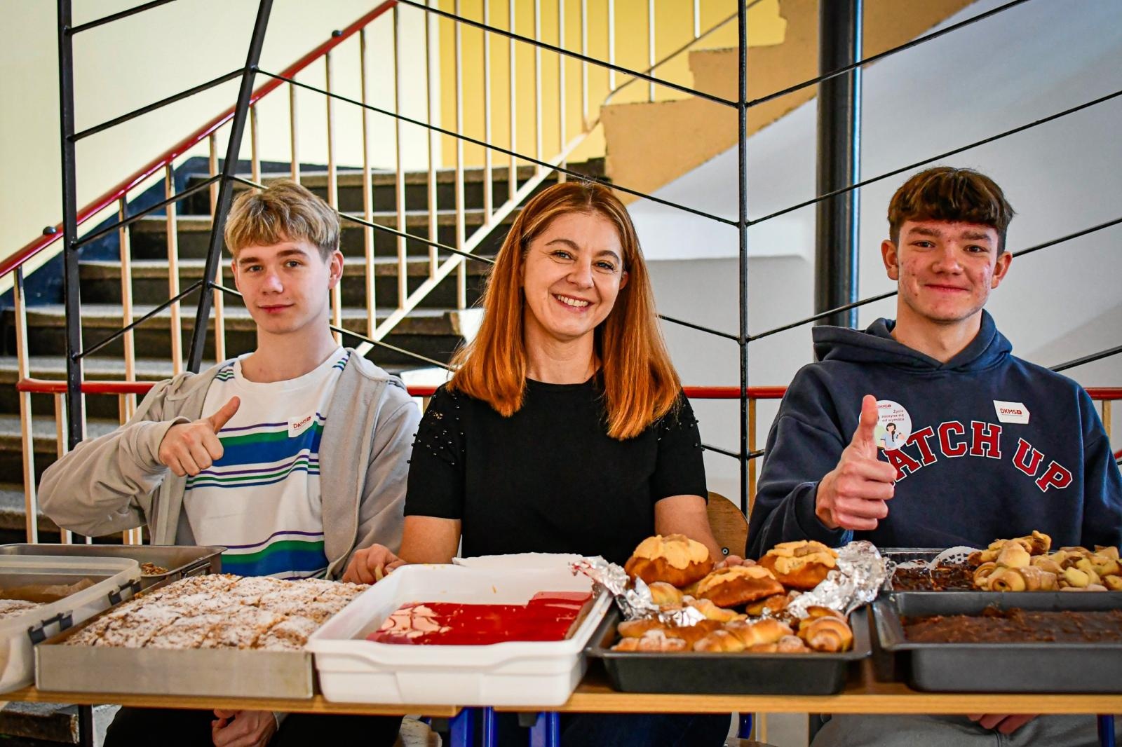 Zdjęcie w galerii na portalu naszraciborz.pl: Bo może masz to w genach! Akcja DKMS w raciborskim Mechaniku wiadomości z regionu
