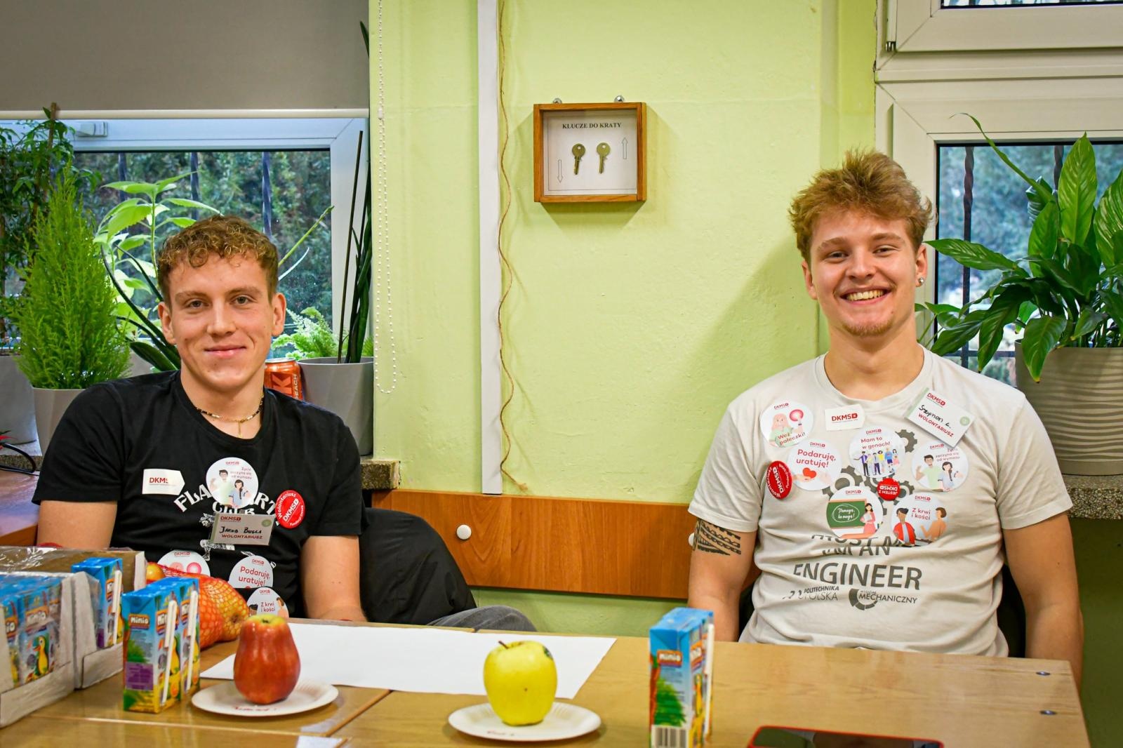 Zdjęcie w galerii na portalu naszraciborz.pl: Bo może masz to w genach! Akcja DKMS w raciborskim Mechaniku wiadomości z regionu