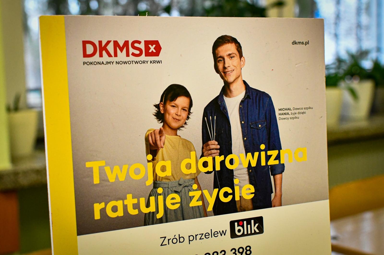 Zdjęcie w galerii na portalu naszraciborz.pl: Bo może masz to w genach! Akcja DKMS w raciborskim Mechaniku wiadomości z regionu