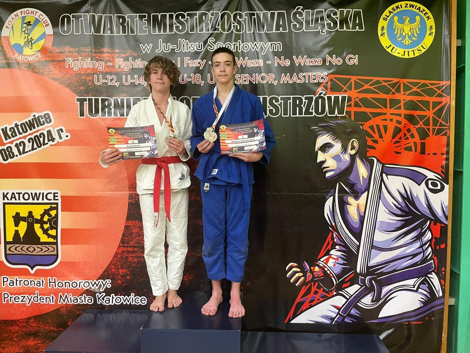 Zdjęcie w galerii na portalu naszraciborz.pl: Mistrzostwa Śląska w Ju-Jitsu Sportowym. Łamatorzy z medalami wiadomości z regionu