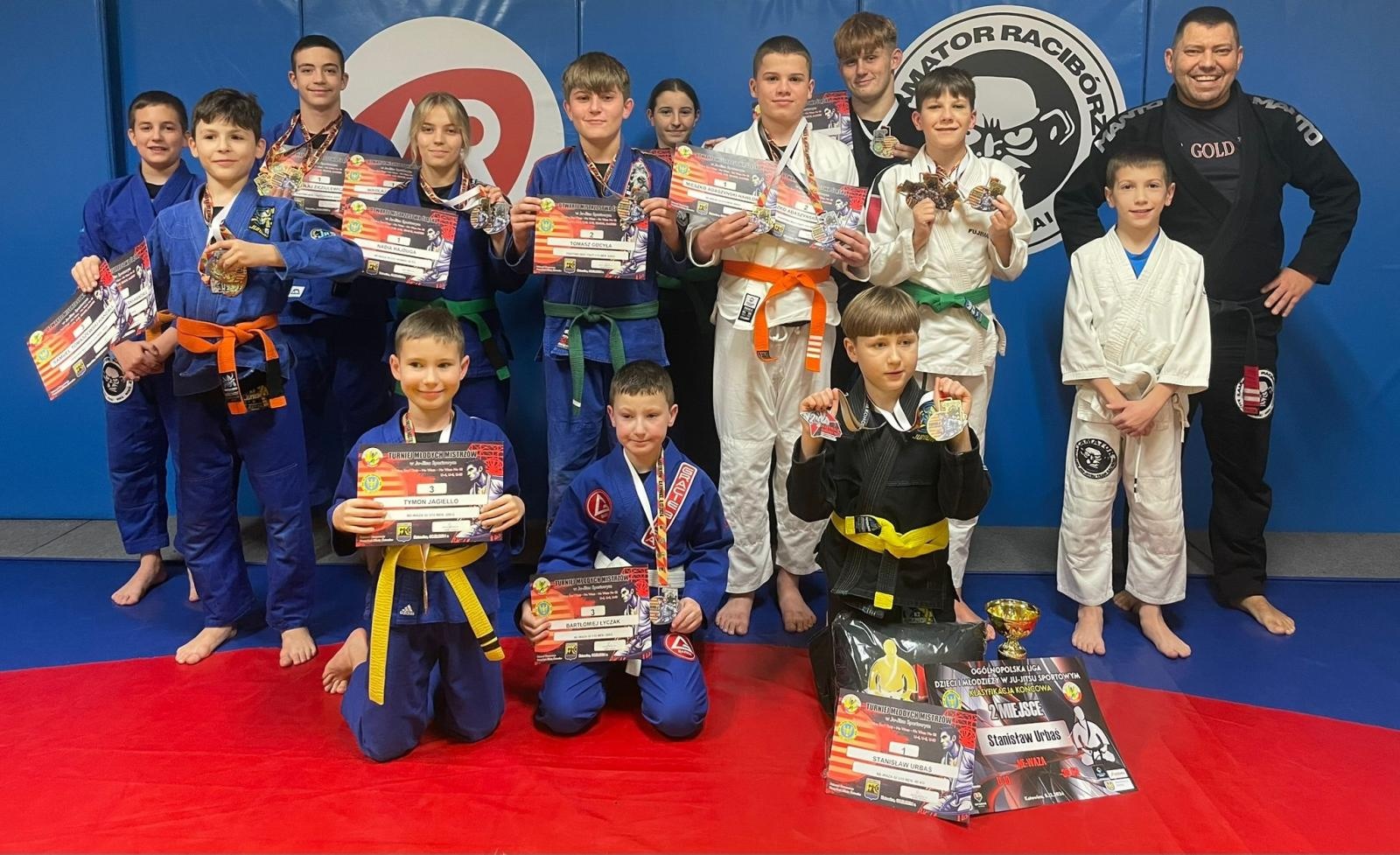 Zdjęcie w galerii na portalu naszraciborz.pl: Mistrzostwa Śląska w Ju-Jitsu Sportowym. Łamatorzy z medalami wiadomości z regionu