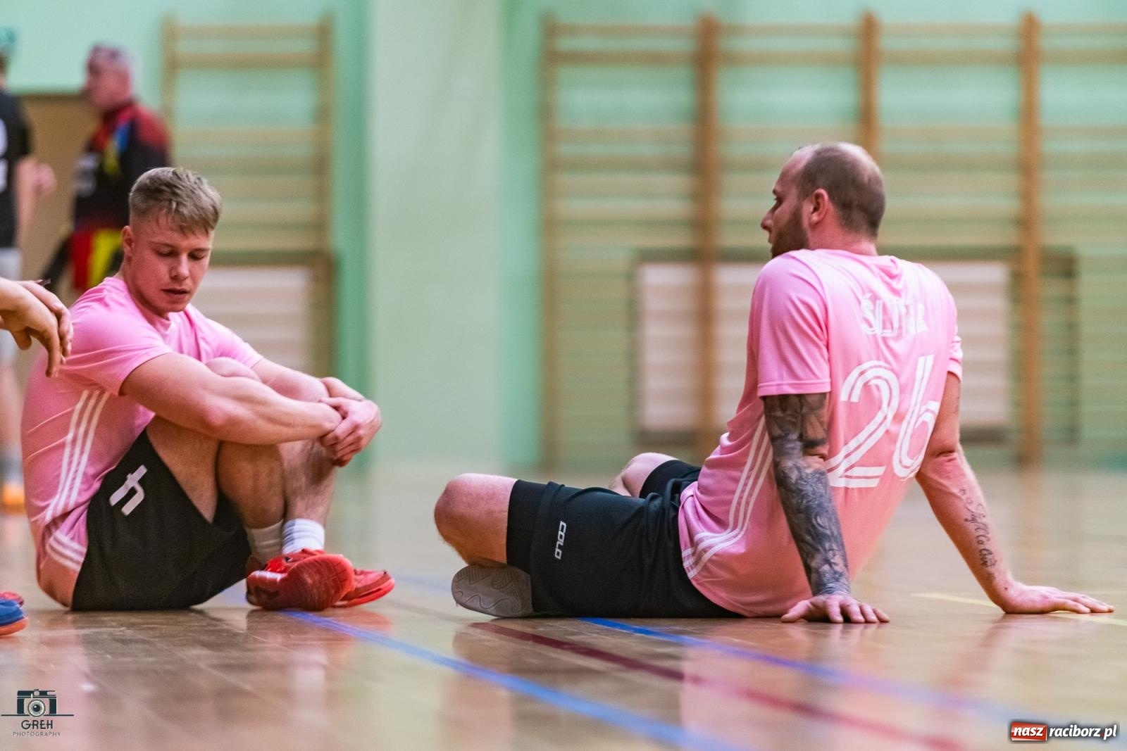 Zdjęcie w galerii na portalu naszraciborz.pl: HLPN. Sobota z futsalem w hali OSiR [FOTO] wiadomości z regionu