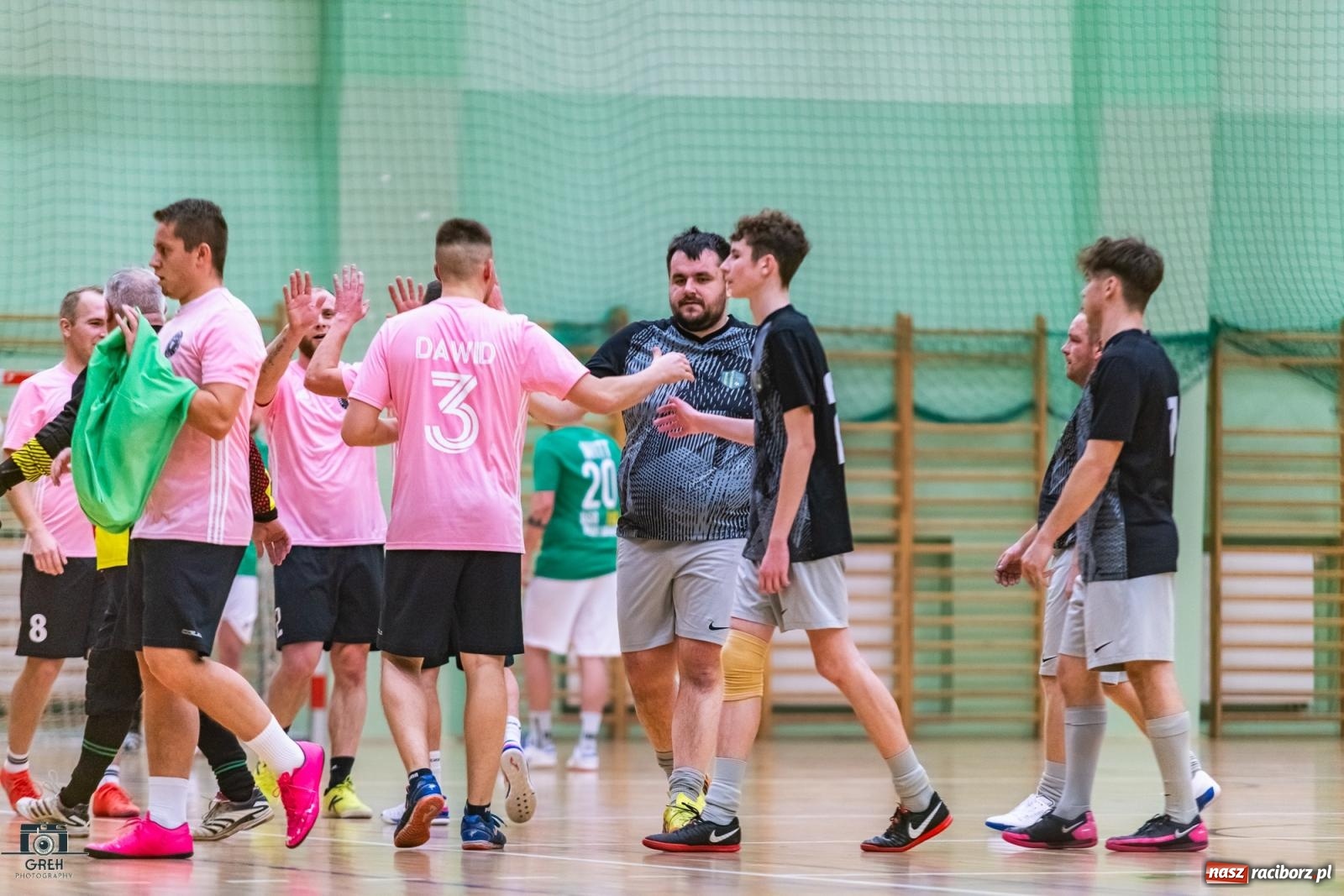Zdjęcie w galerii na portalu naszraciborz.pl: HLPN. Sobota z futsalem w hali OSiR [FOTO] wiadomości z regionu