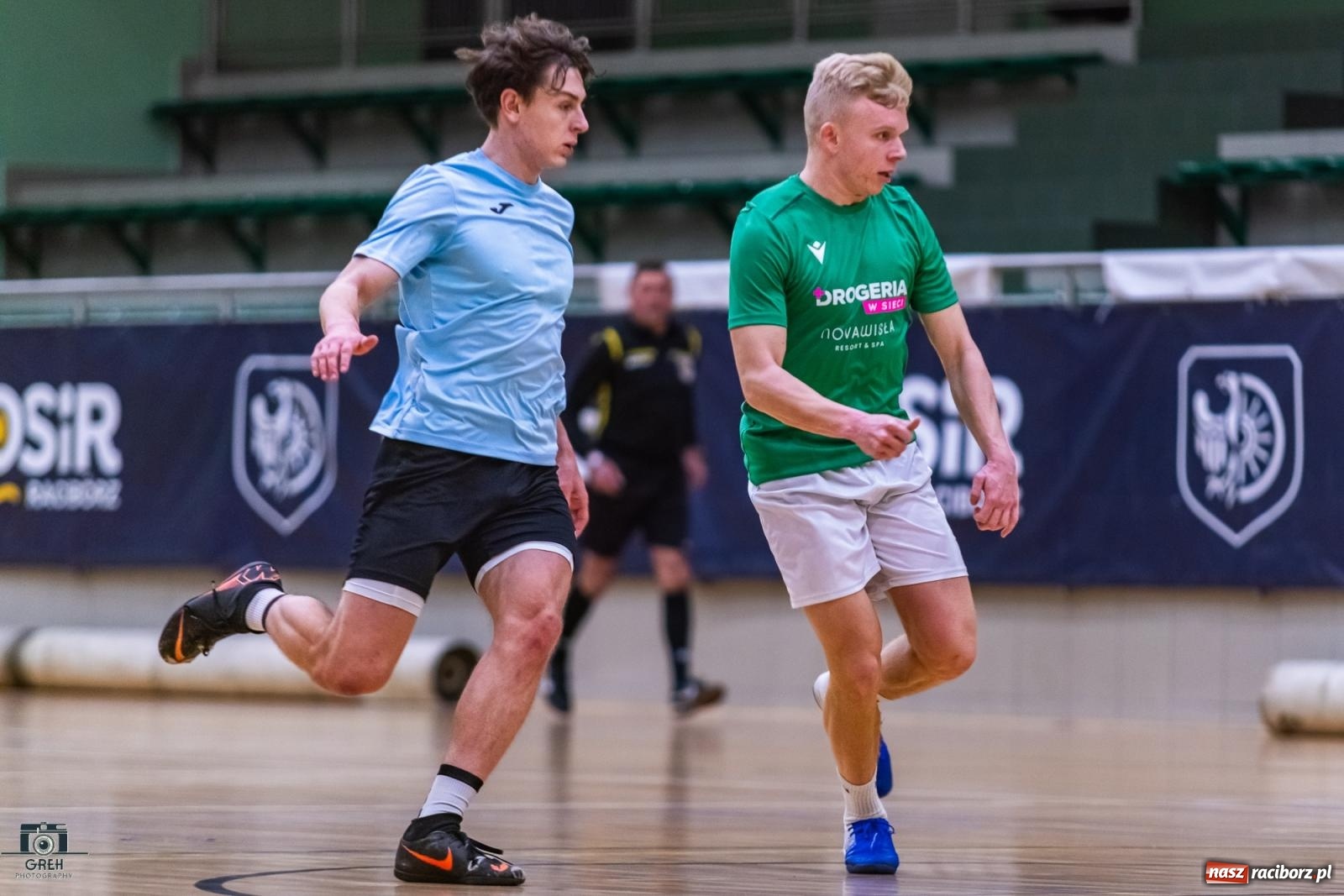 Zdjęcie w galerii na portalu naszraciborz.pl: HLPN. Sobota z futsalem w hali OSiR [FOTO] wiadomości z regionu