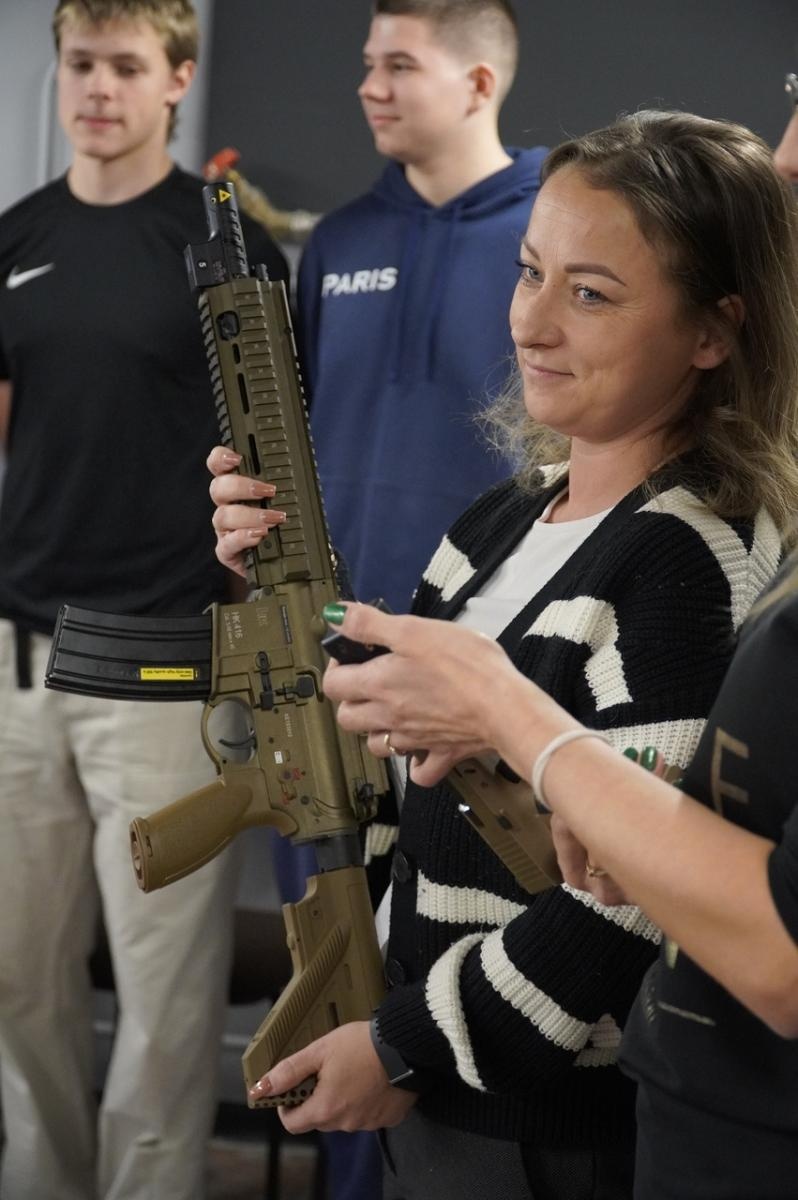 Zdjęcie w galerii na portalu naszraciborz.pl: Pierwsza wirtualna strzelnica w Raciborzu oficjalnie otwarta wiadomości z regionu