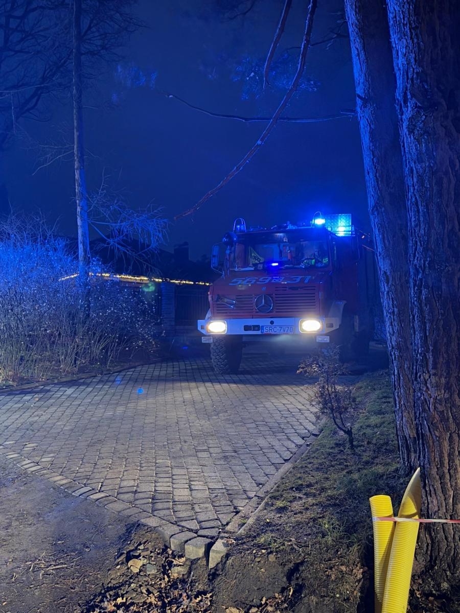 Zdjęcie w galerii na portalu naszraciborz.pl: Cztery zastępy w akcji przy Babickiej wiadomości z regionu