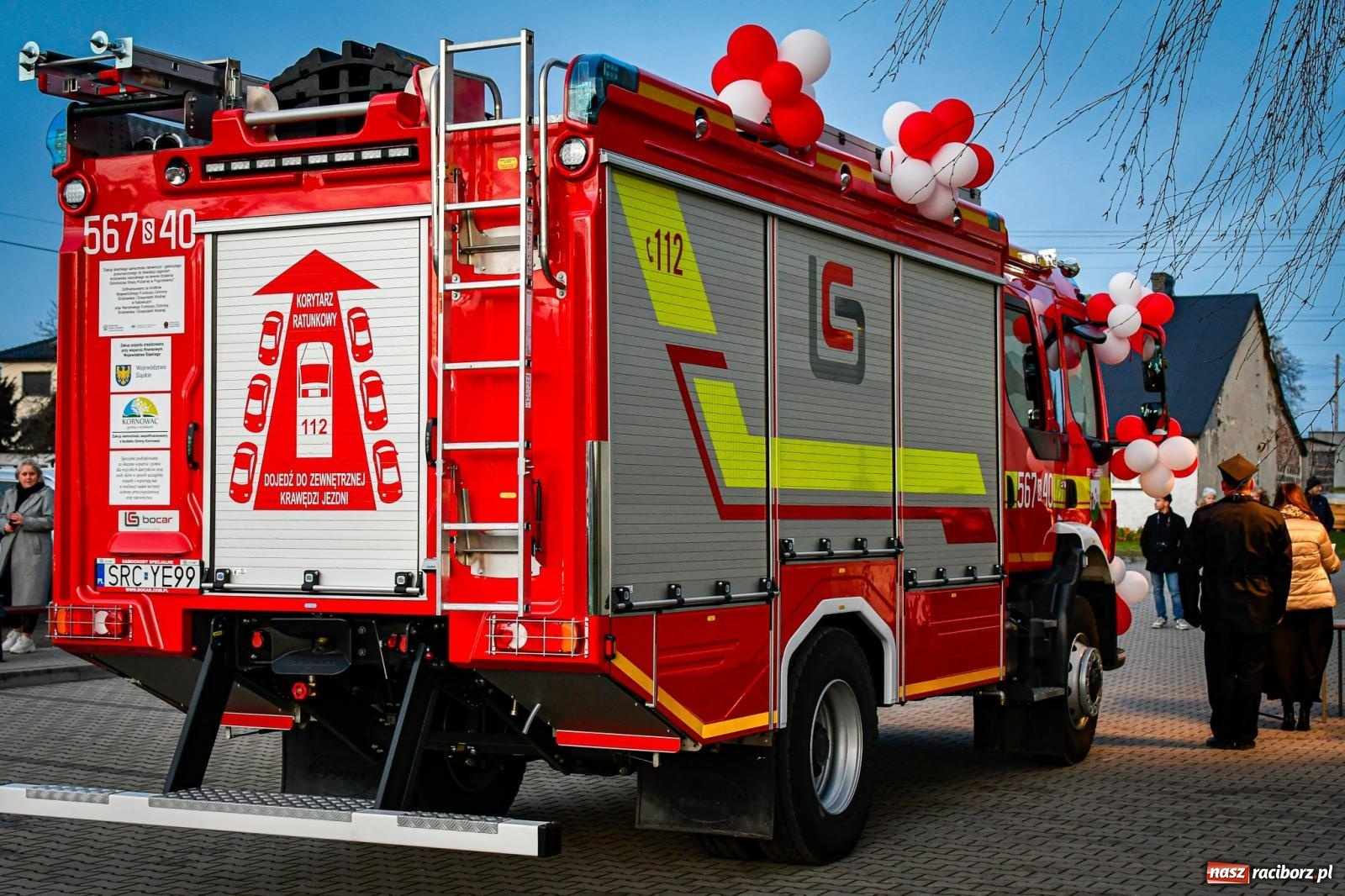 Zdjęcie w galerii na portalu naszraciborz.pl: W Pogrzebieniu miejscowej OSP uroczyście przekazano nowy wóz bojowy [FOTO i WIDEO] wiadomości z regionu
