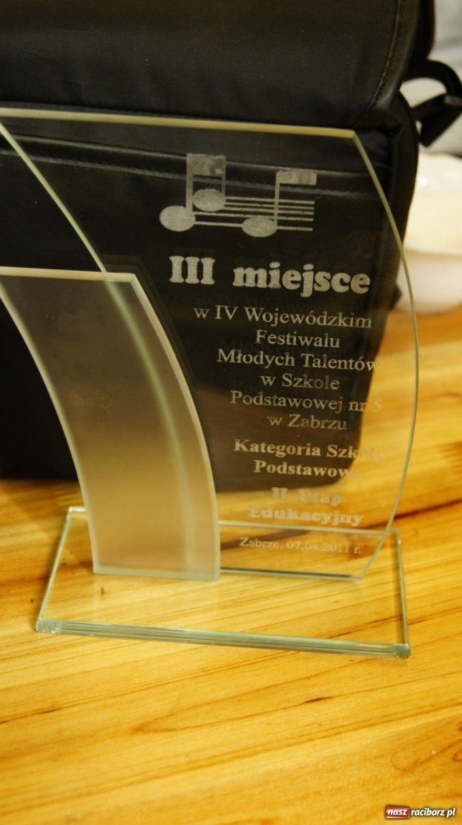 Zdjęcie w galerii na portalu naszraciborz.pl: Wyśpiewały miejsca na podium wiadomości z regionu