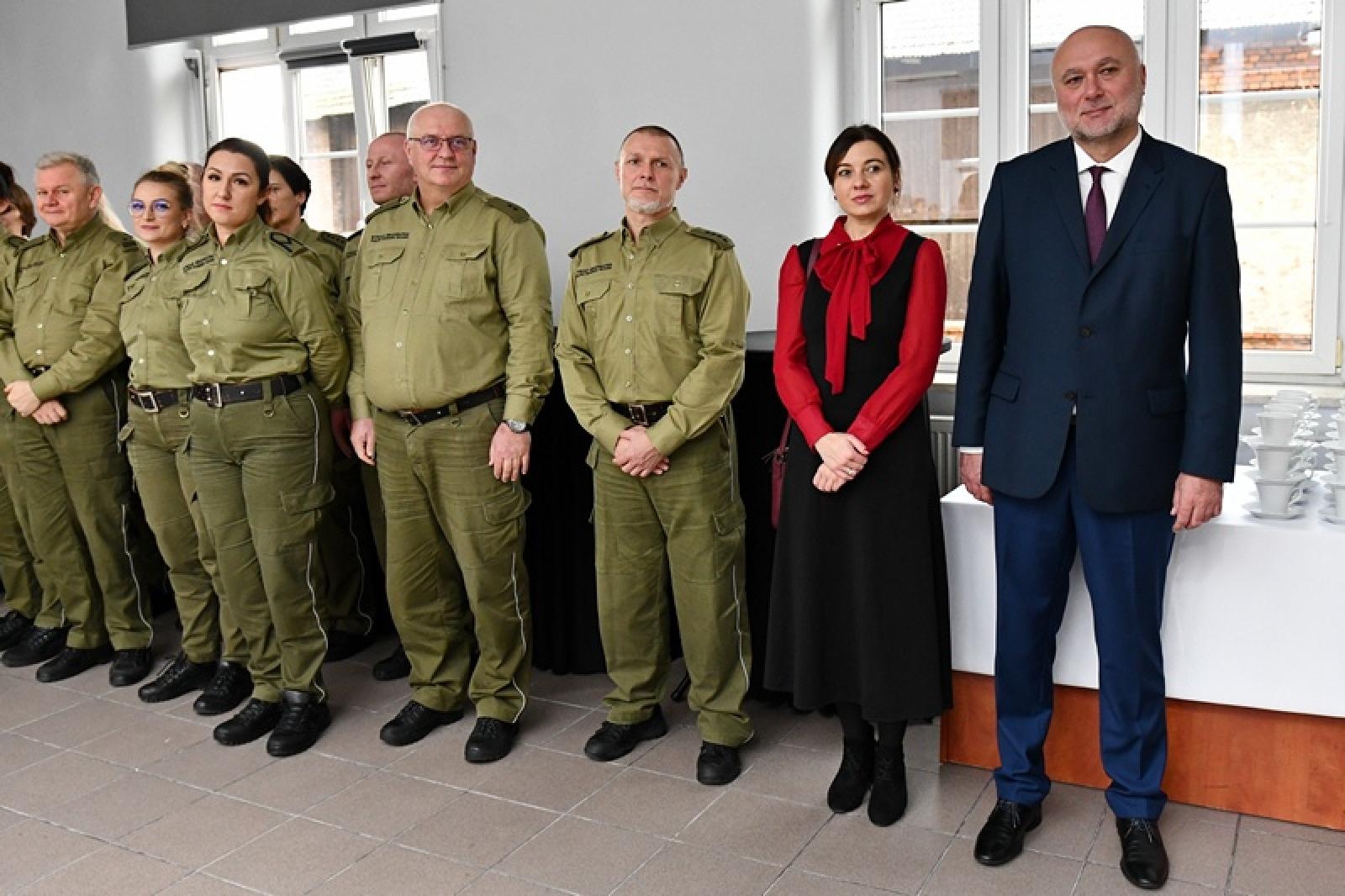Zdjęcie w galerii na portalu naszraciborz.pl: Świąteczne spotkania opłatkowe w Śląskim Oddziale Straży Granicznej wiadomości z regionu
