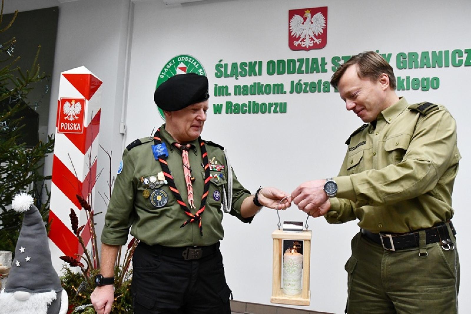 Zdjęcie w galerii na portalu naszraciborz.pl: Świąteczne spotkania opłatkowe w Śląskim Oddziale Straży Granicznej wiadomości z regionu
