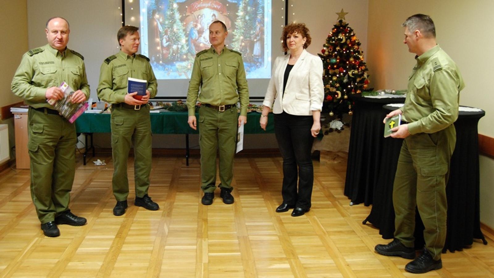Zdjęcie w galerii na portalu naszraciborz.pl: Świąteczne spotkania opłatkowe w Śląskim Oddziale Straży Granicznej wiadomości z regionu