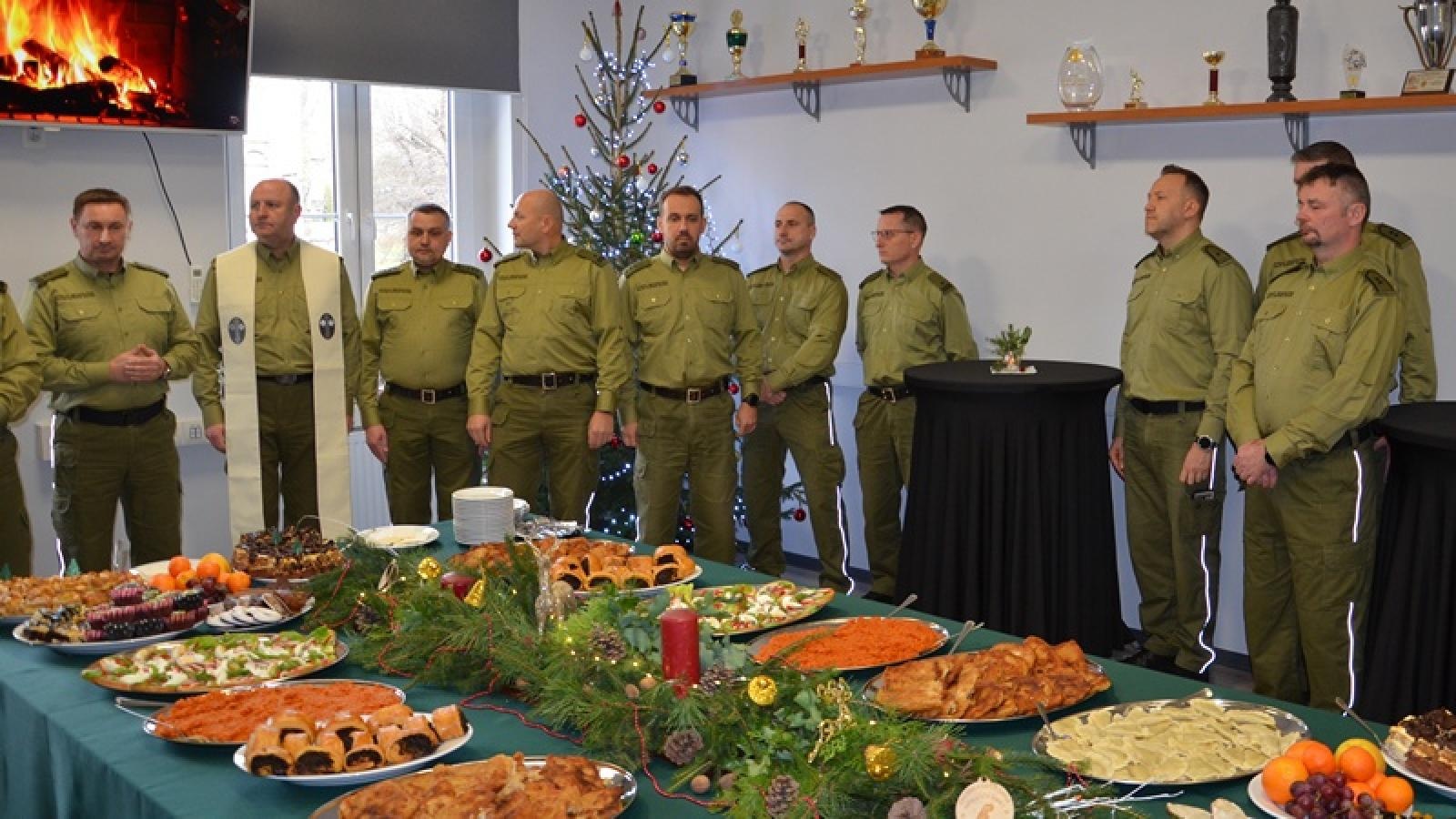 Zdjęcie w galerii na portalu naszraciborz.pl: Świąteczne spotkania opłatkowe w Śląskim Oddziale Straży Granicznej wiadomości z regionu