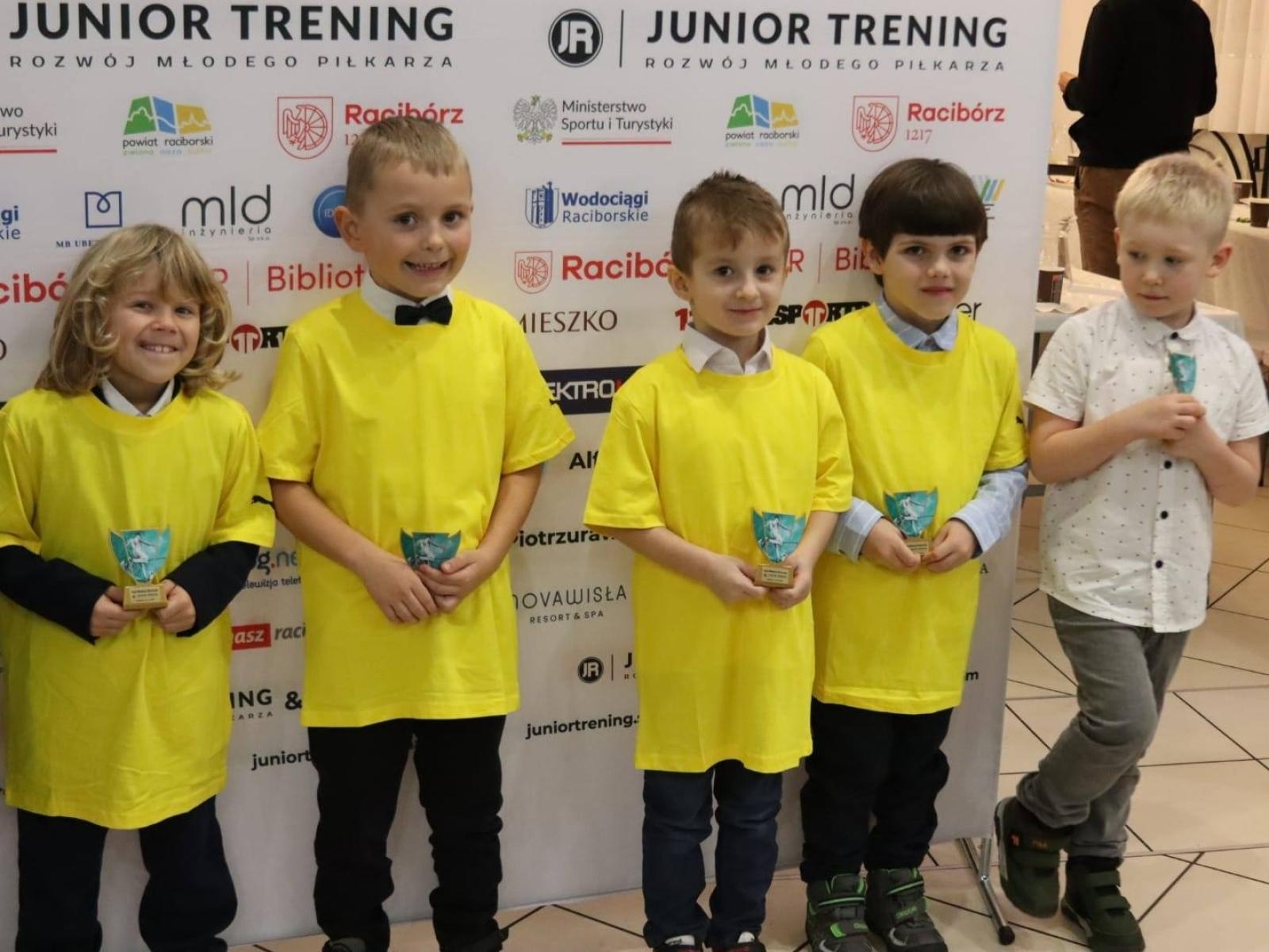 Zdjęcie w galerii na portalu naszraciborz.pl: I gala sportowa młodych mistrzów Junior Trening [FOTO] wiadomości z regionu