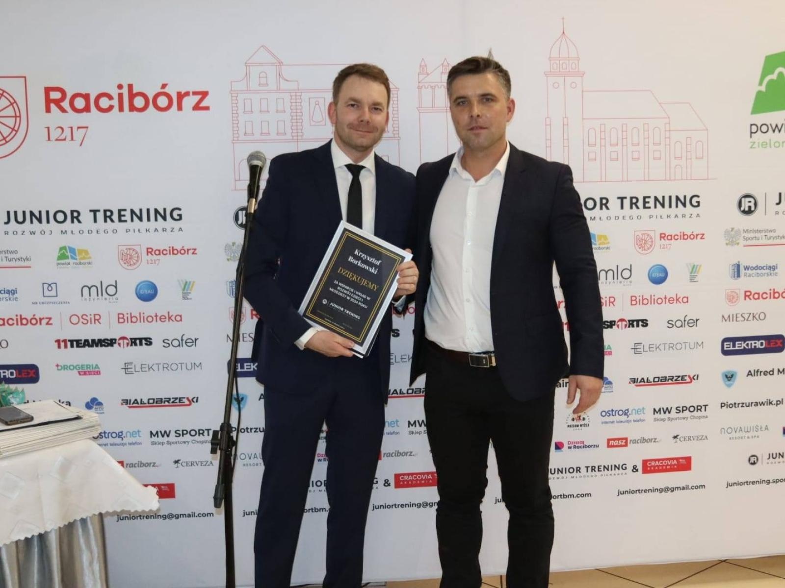 Zdjęcie w galerii na portalu naszraciborz.pl: I gala sportowa młodych mistrzów Junior Trening [FOTO] wiadomości z regionu