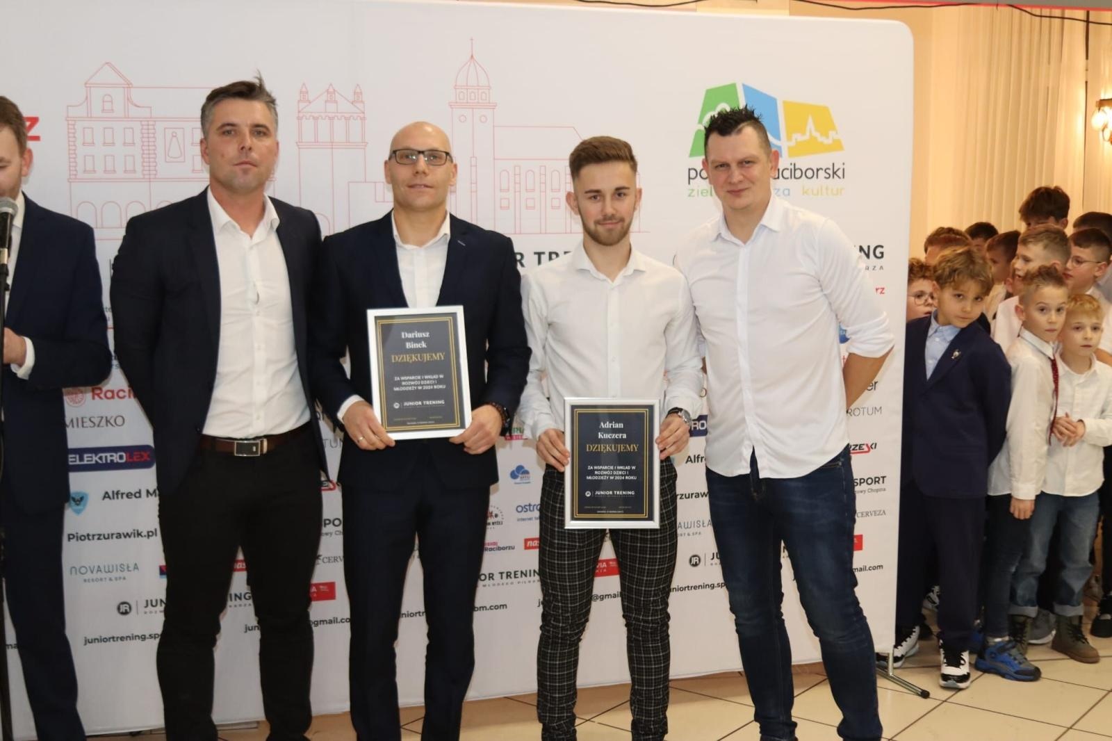 Zdjęcie w galerii na portalu naszraciborz.pl: I gala sportowa młodych mistrzów Junior Trening [FOTO] wiadomości z regionu