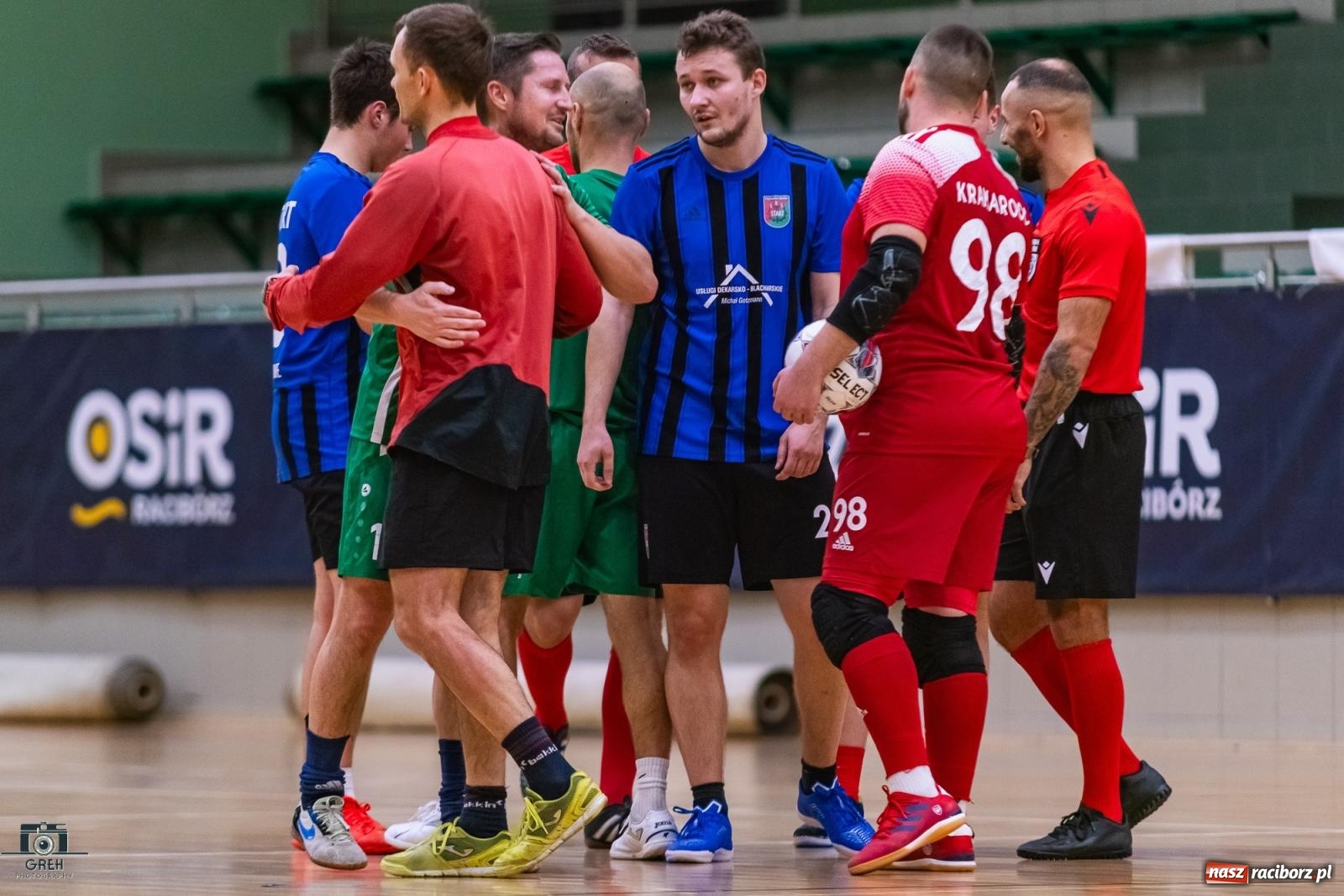 Zdjęcie w galerii na portalu naszraciborz.pl: Sobotnie emocje w HLPN [FOTO] wiadomości z regionu