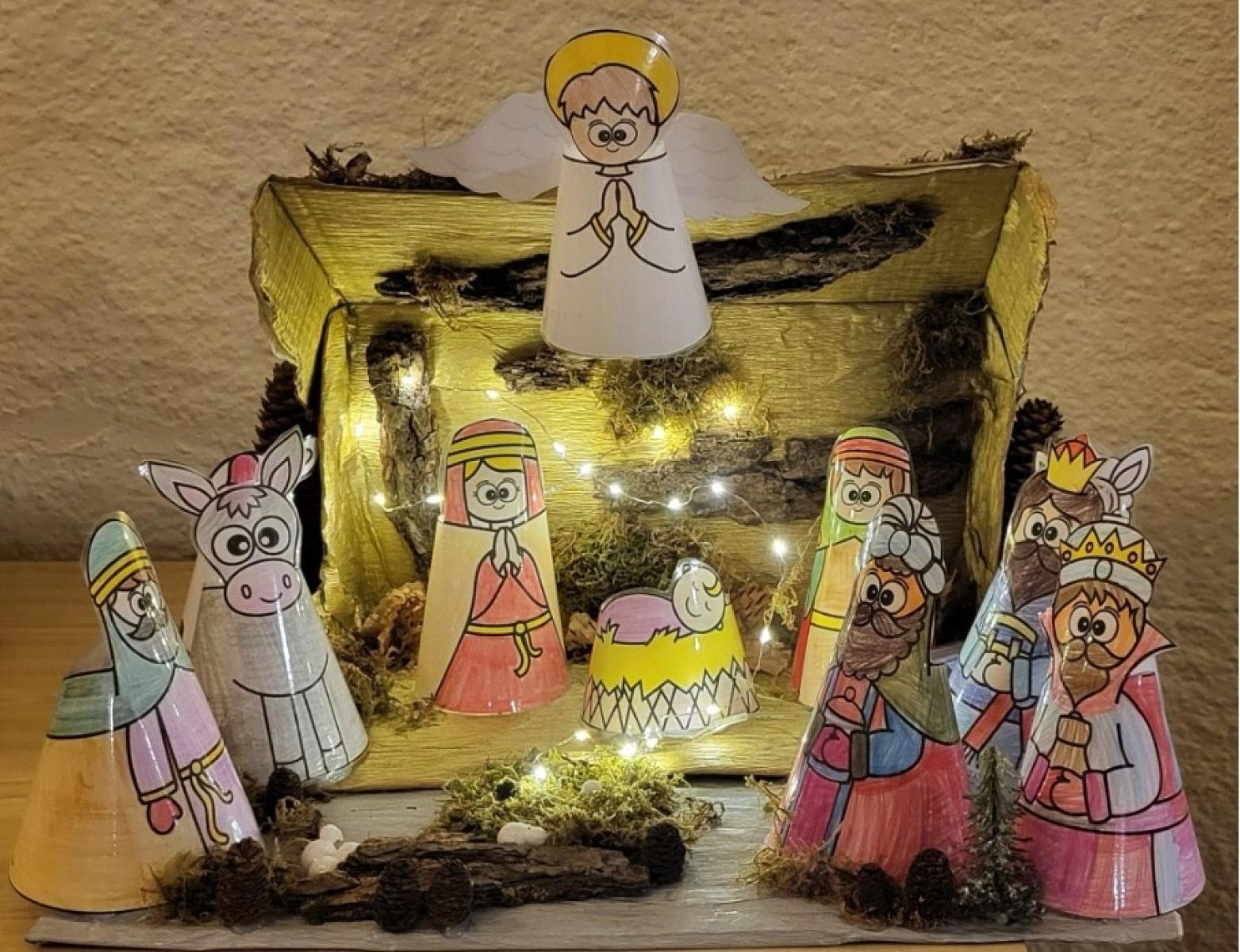 Zdjęcie w galerii na portalu naszraciborz.pl: Rodzinna Szopka Bożonarodzeniowa. Poznajcie laureatów wiadomości z regionu