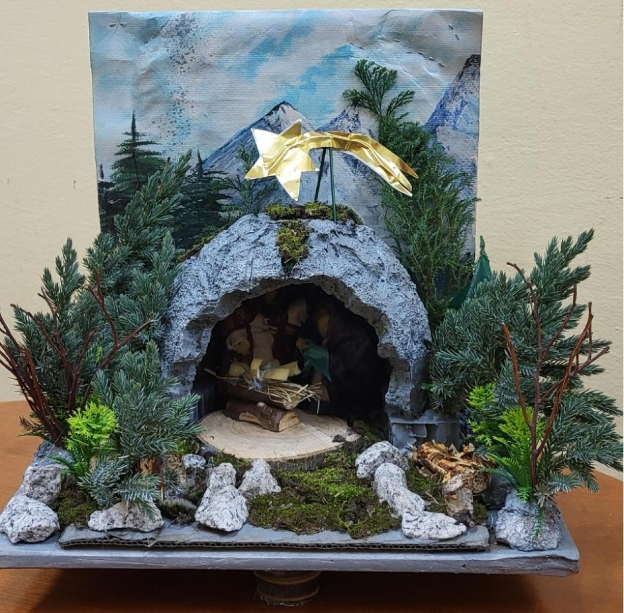 Zdjęcie w galerii na portalu naszraciborz.pl: Rodzinna Szopka Bożonarodzeniowa. Poznajcie laureatów wiadomości z regionu