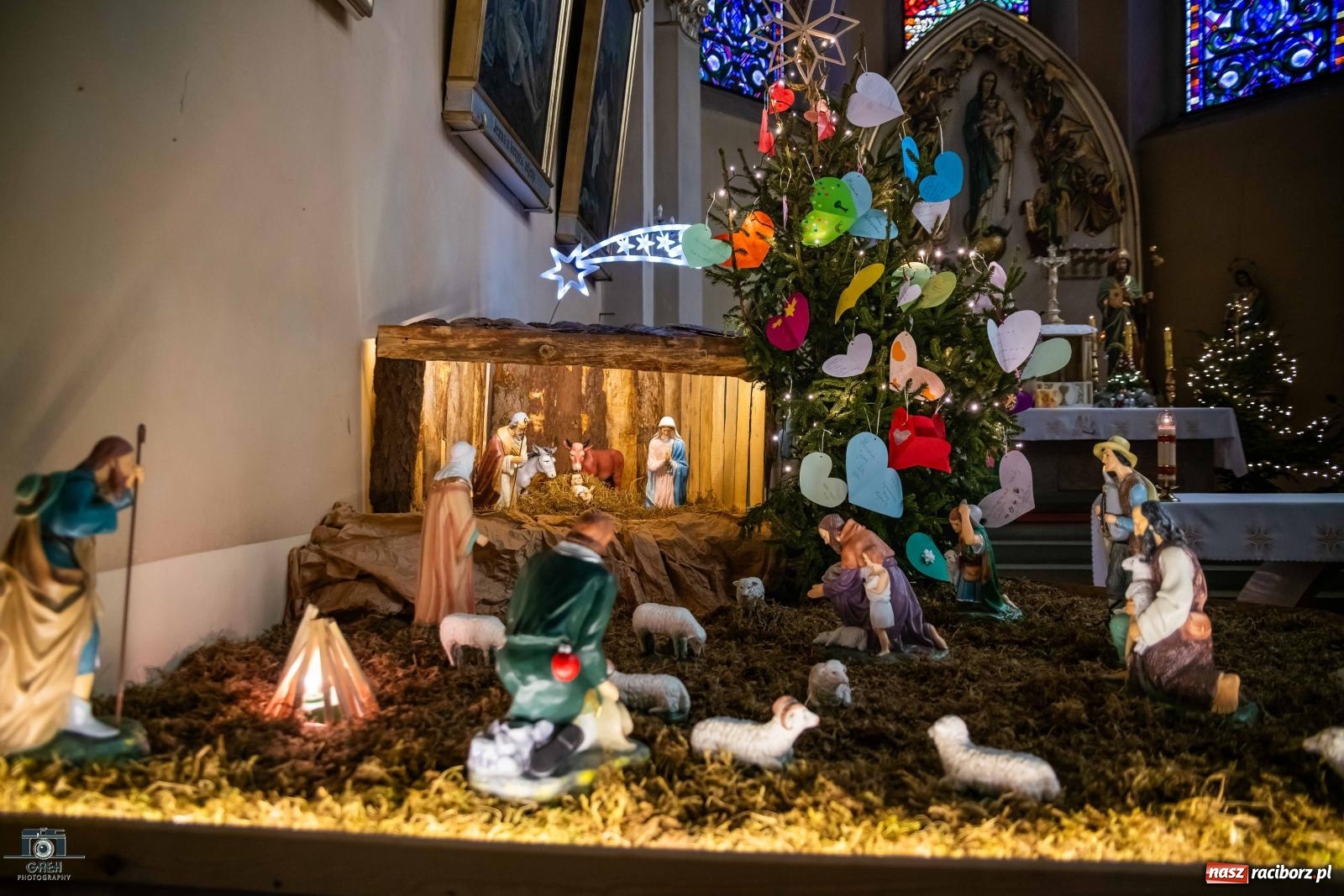 Zdjęcie w galerii na portalu naszraciborz.pl: Tradycja szopek bożonarodzeniowych w raciborskich kościołach [FOTO] wiadomości z regionu