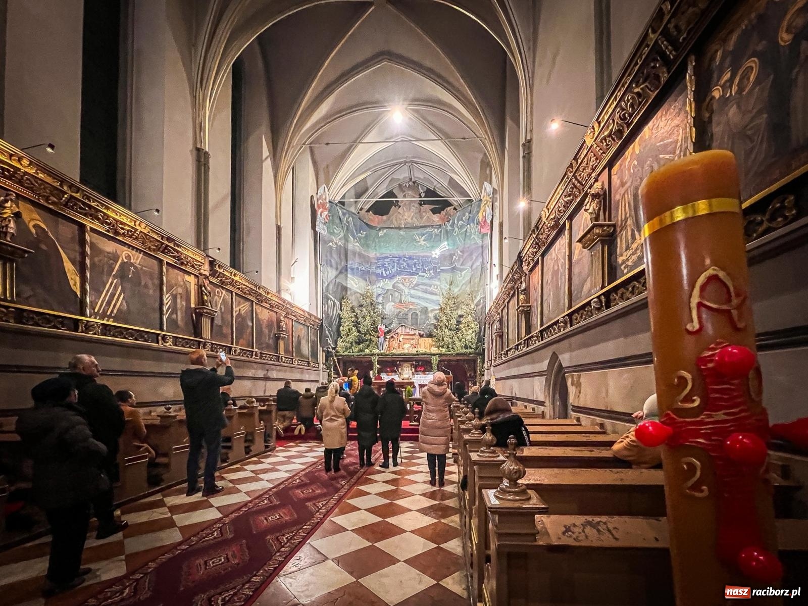 Zdjęcie w galerii na portalu naszraciborz.pl: Cicha noc, święta noc z raciborskiej fary [WIDEO] wiadomości z regionu