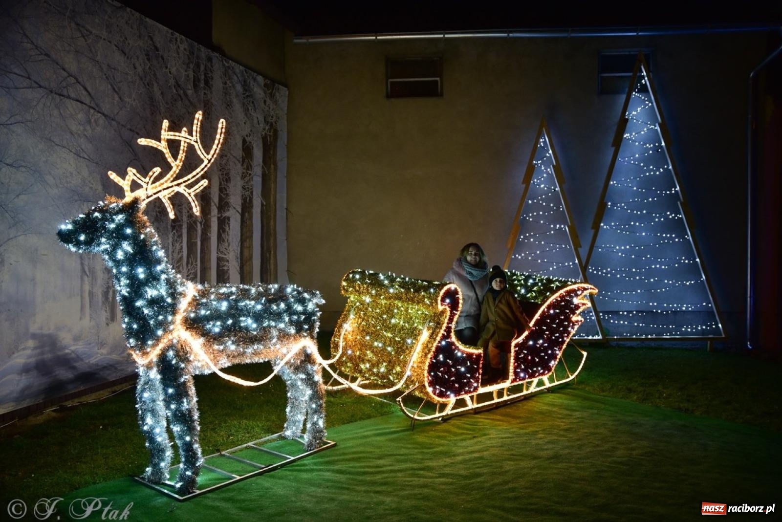 Zdjęcie w galerii na portalu naszraciborz.pl: Śląskie Griswoldowo, czyli Nowa Wioska zaprasza do świątecznego świata iluminacji wiadomości z regionu