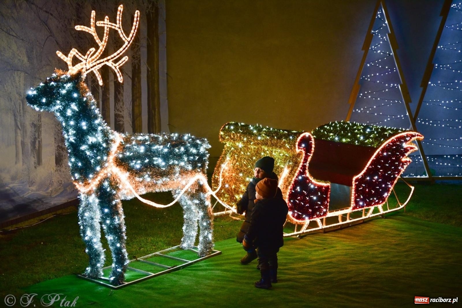 Zdjęcie w galerii na portalu naszraciborz.pl: Śląskie Griswoldowo, czyli Nowa Wioska zaprasza do świątecznego świata iluminacji wiadomości z regionu