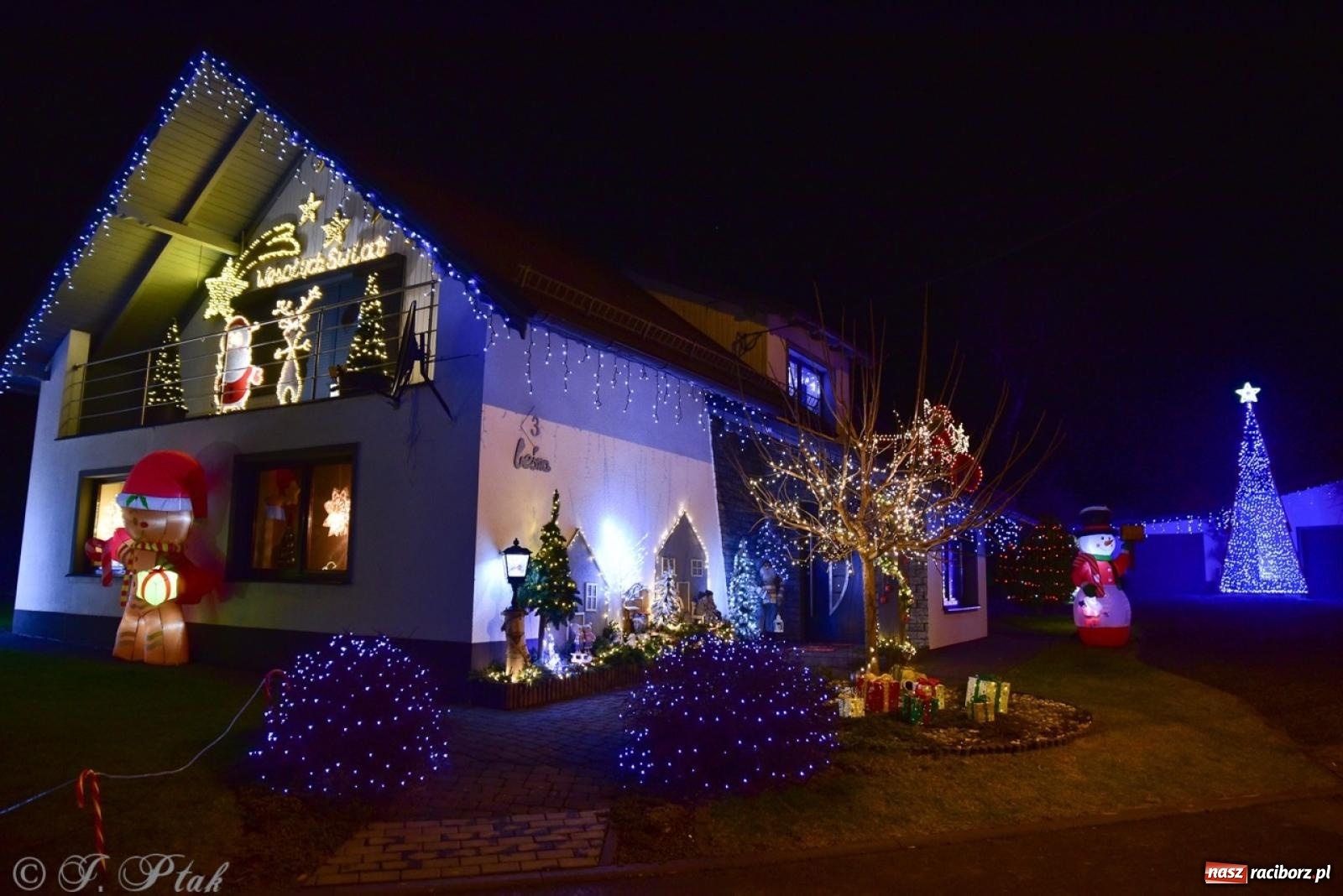 Zdjęcie w galerii na portalu naszraciborz.pl: Śląskie Griswoldowo, czyli Nowa Wioska zaprasza do świątecznego świata iluminacji wiadomości z regionu