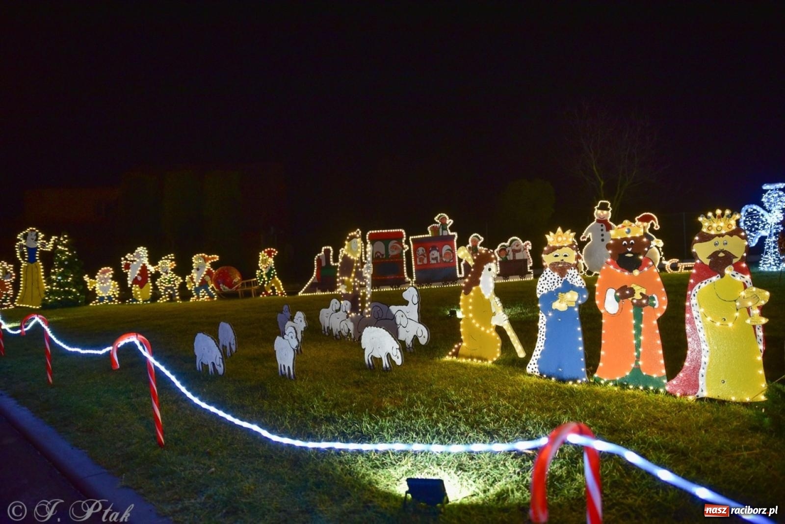 Zdjęcie w galerii na portalu naszraciborz.pl: Śląskie Griswoldowo, czyli Nowa Wioska zaprasza do świątecznego świata iluminacji wiadomości z regionu