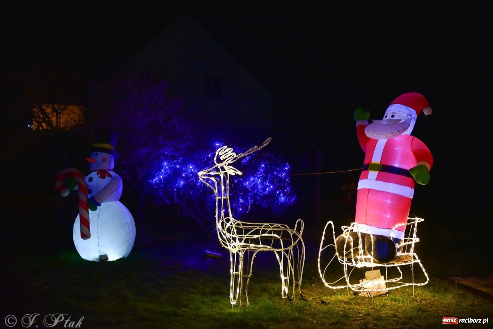 Zdjęcie w galerii na portalu naszraciborz.pl: Śląskie Griswoldowo, czyli Nowa Wioska zaprasza do świątecznego świata iluminacji wiadomości z regionu