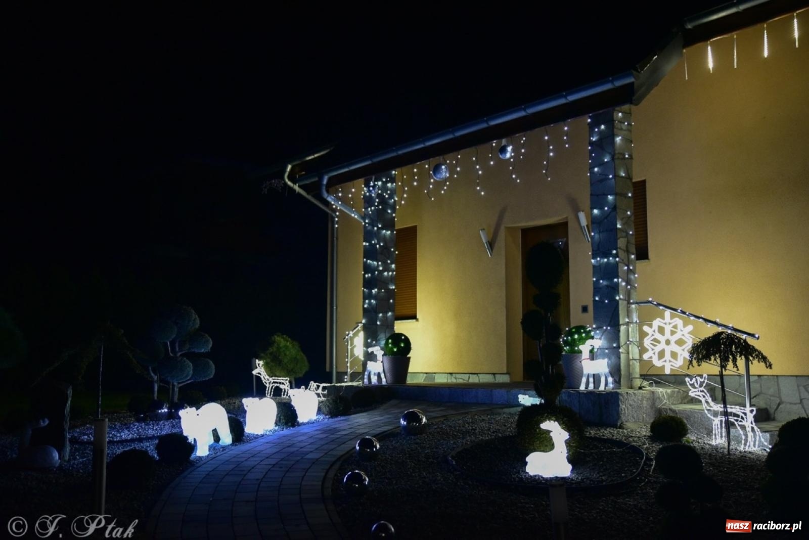 Zdjęcie w galerii na portalu naszraciborz.pl: Śląskie Griswoldowo, czyli Nowa Wioska zaprasza do świątecznego świata iluminacji wiadomości z regionu